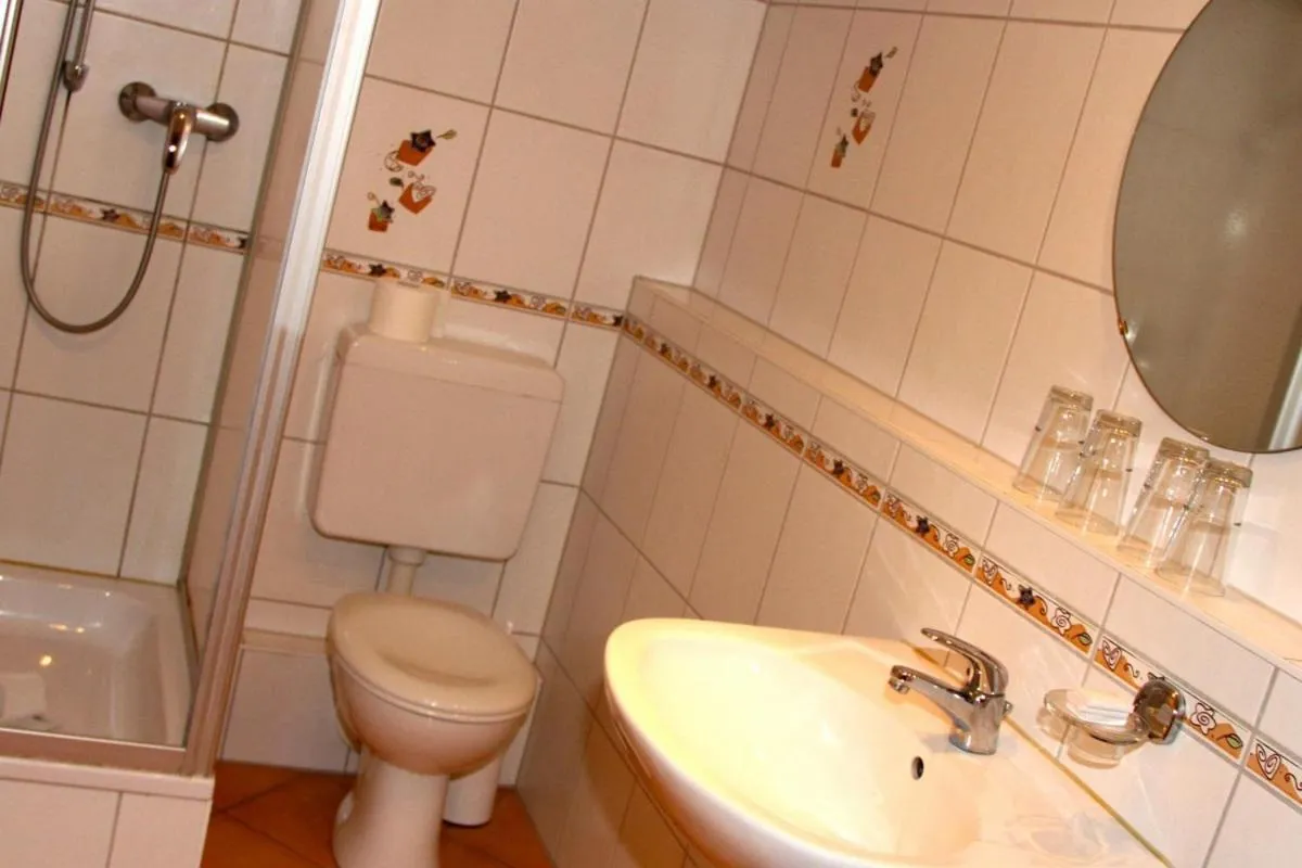 Bathroom in Hotel Hiemer