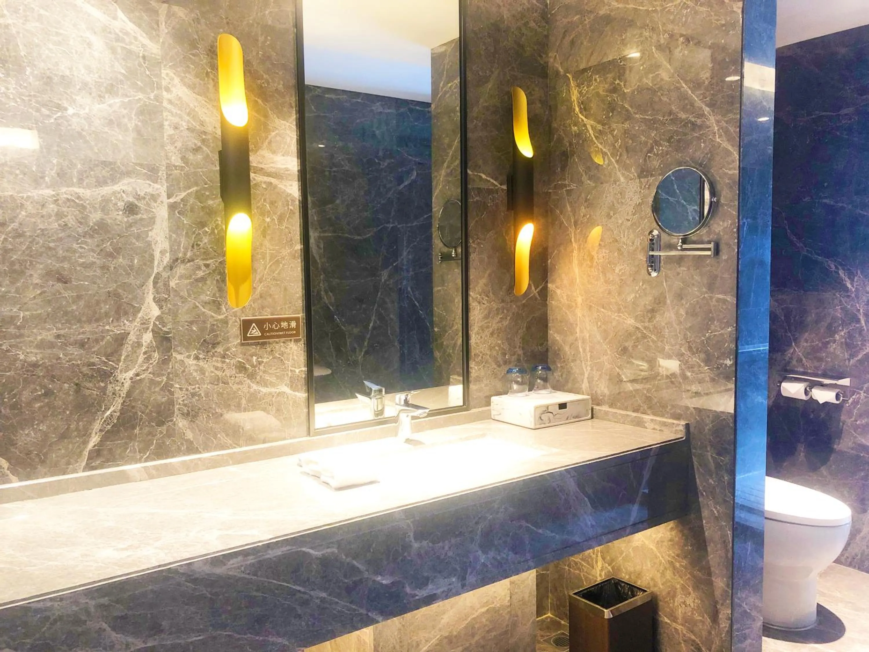 Toilet in Leshan Ramada Hotel