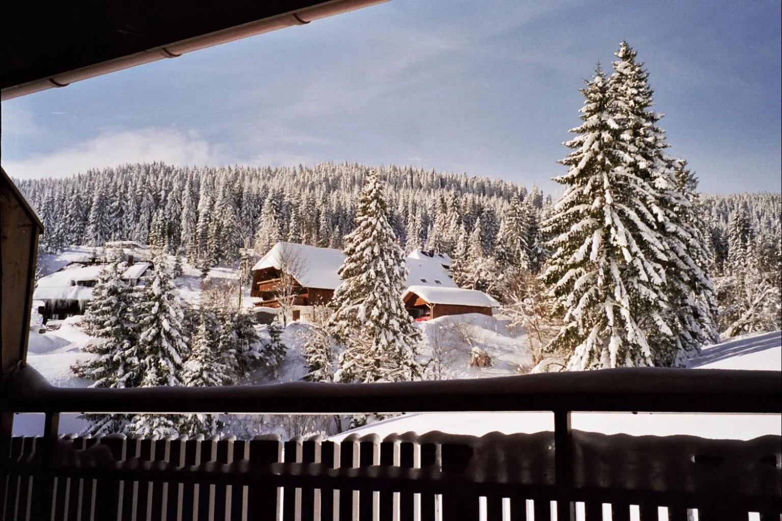Winter in Schwarzwald-Hotel Kraeutle