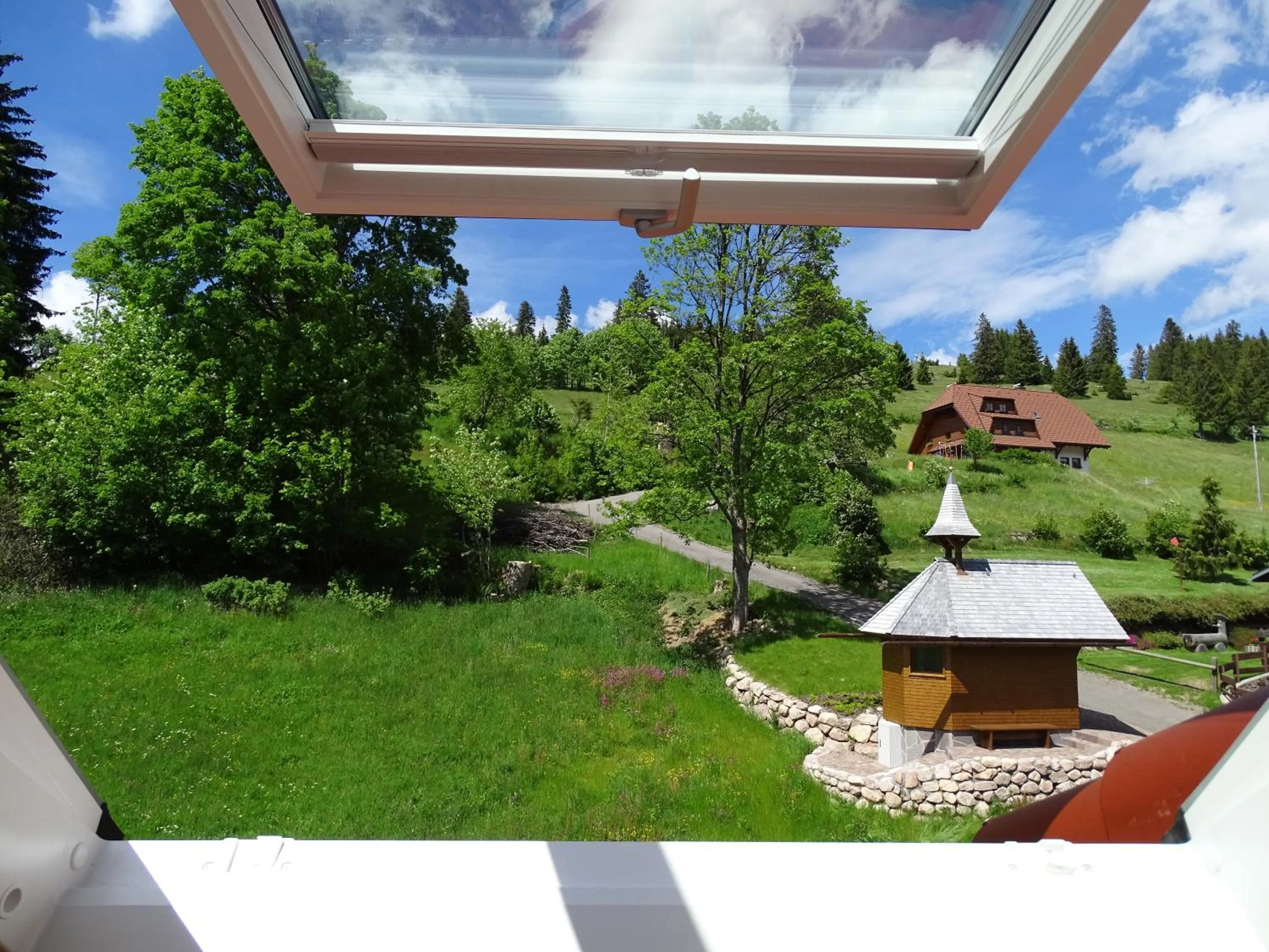Landmark view in Schwarzwald-Hotel Kraeutle