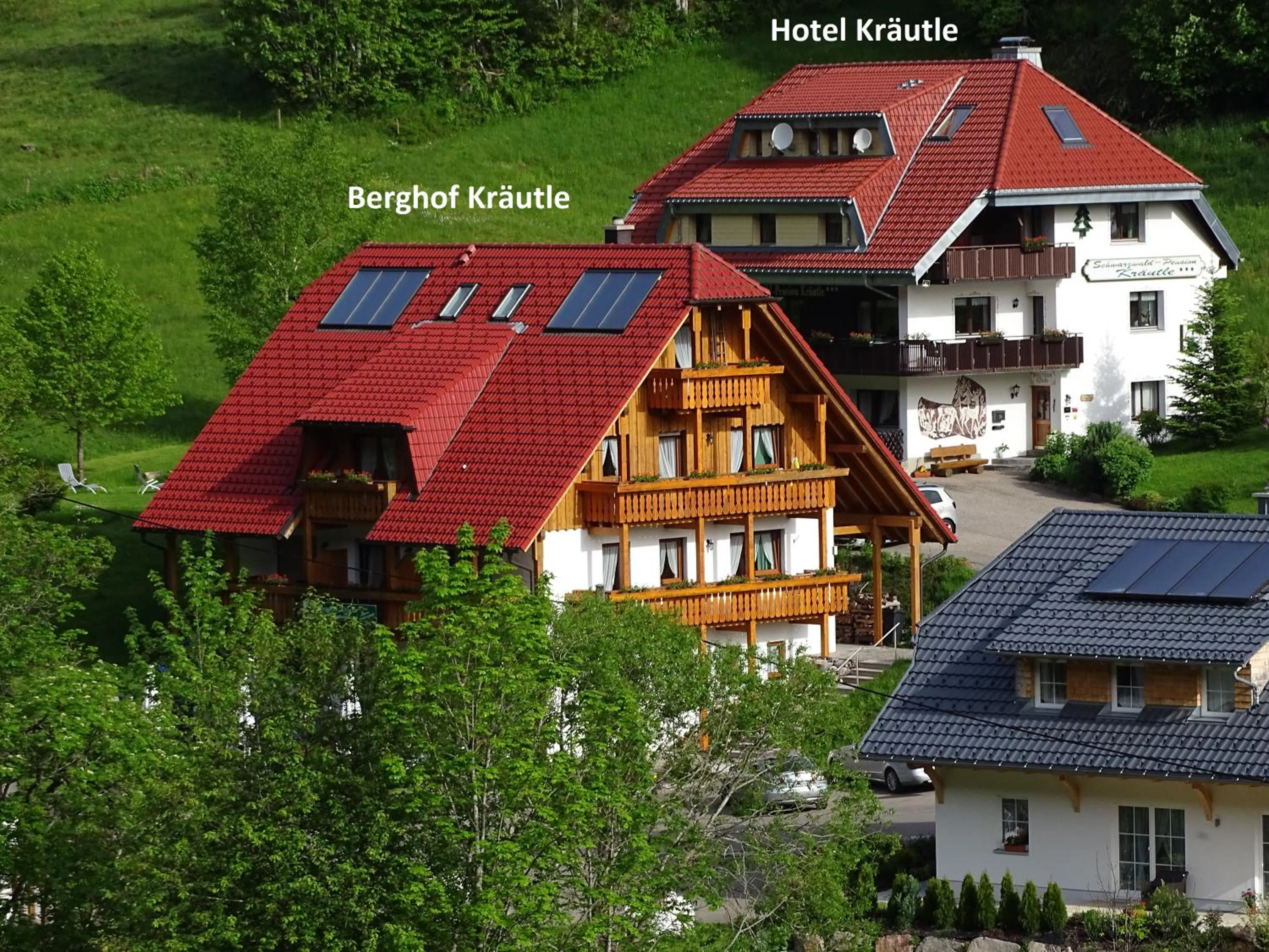 Property building in Schwarzwald-Hotel Kraeutle