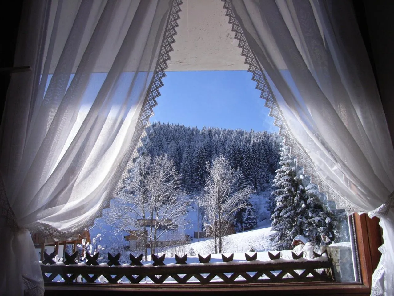 Winter in Schwarzwald-Hotel Kraeutle