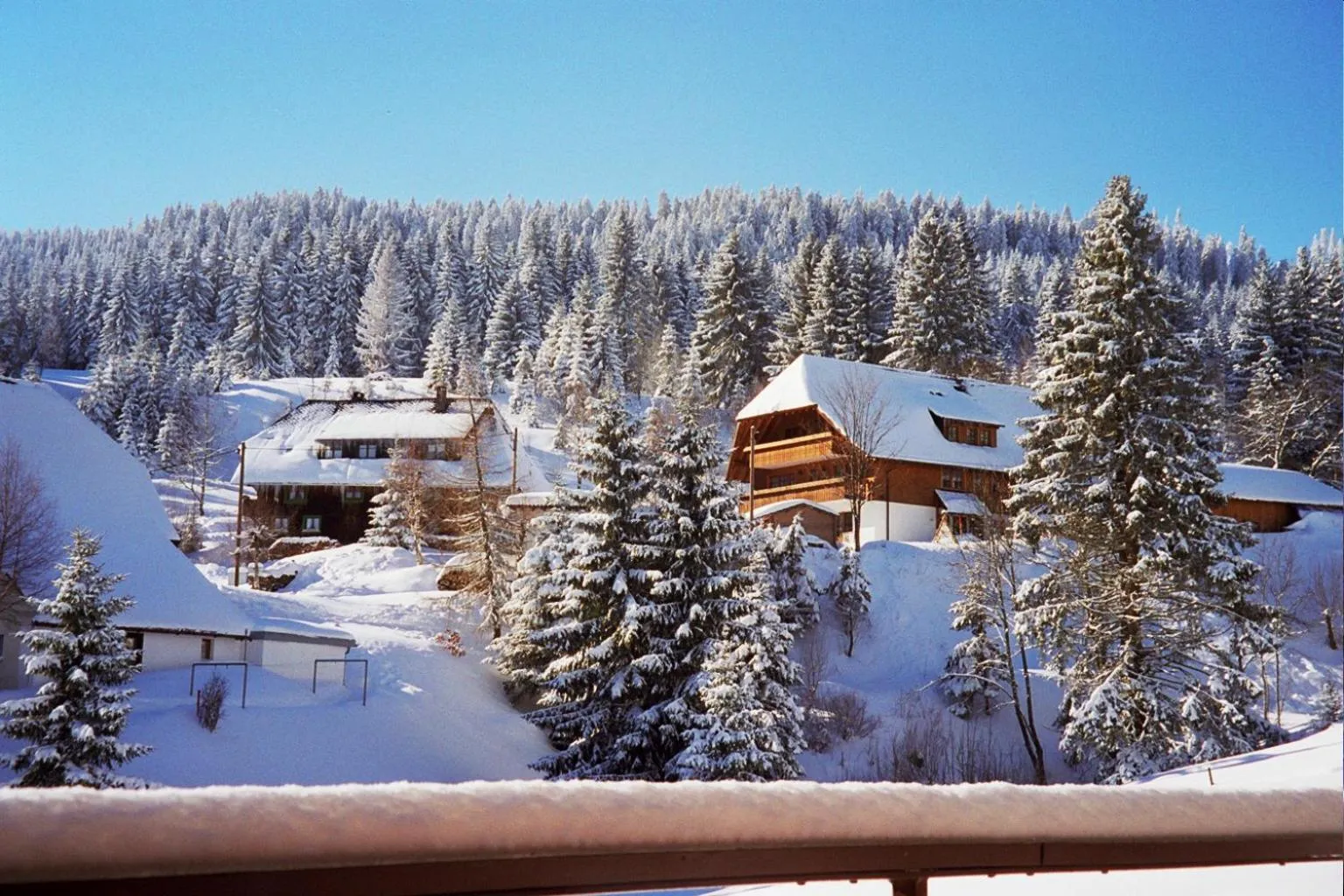 Winter in Schwarzwald-Hotel Kraeutle