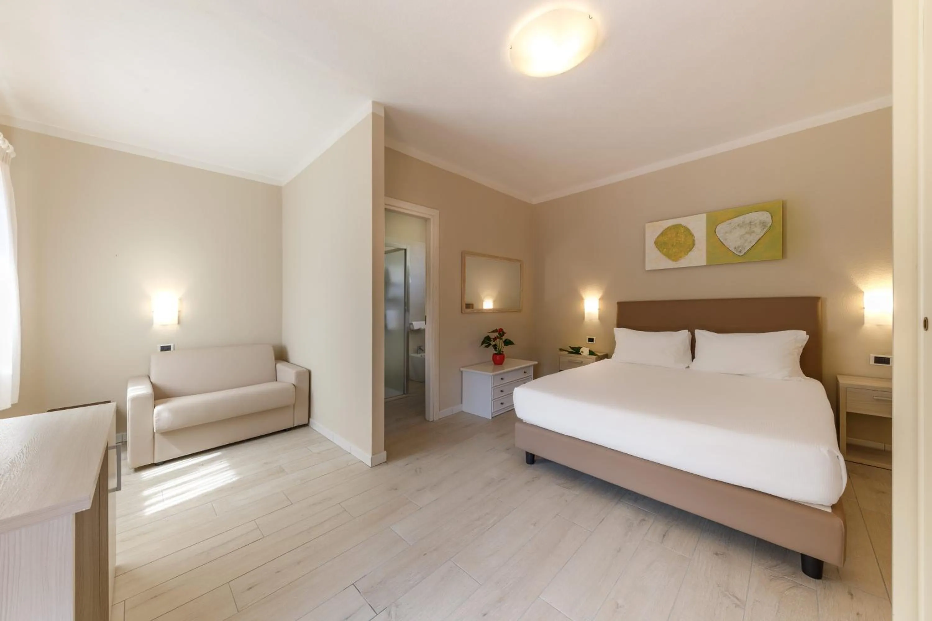 Bed in Hotel Cernia Isola Botanica