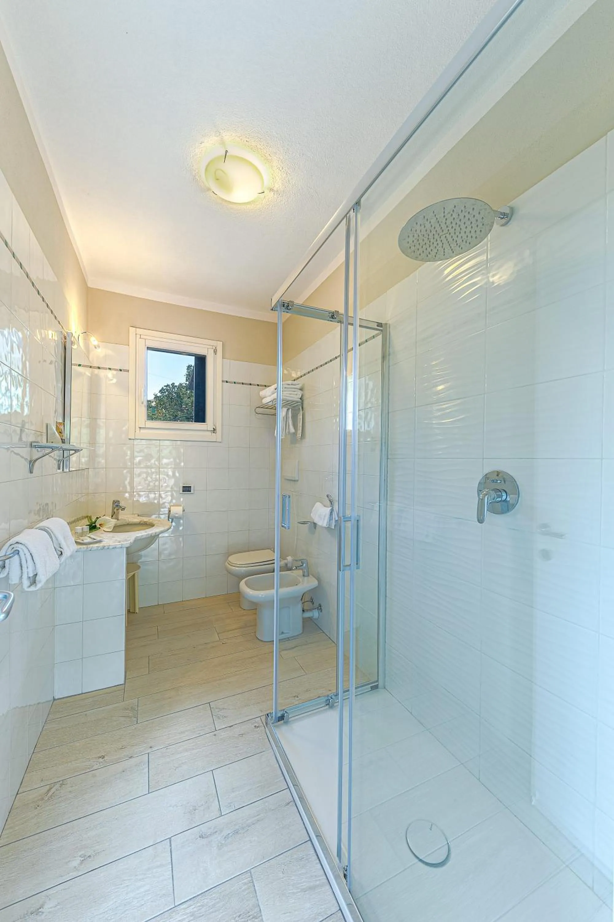 Toilet in Hotel Cernia Isola Botanica