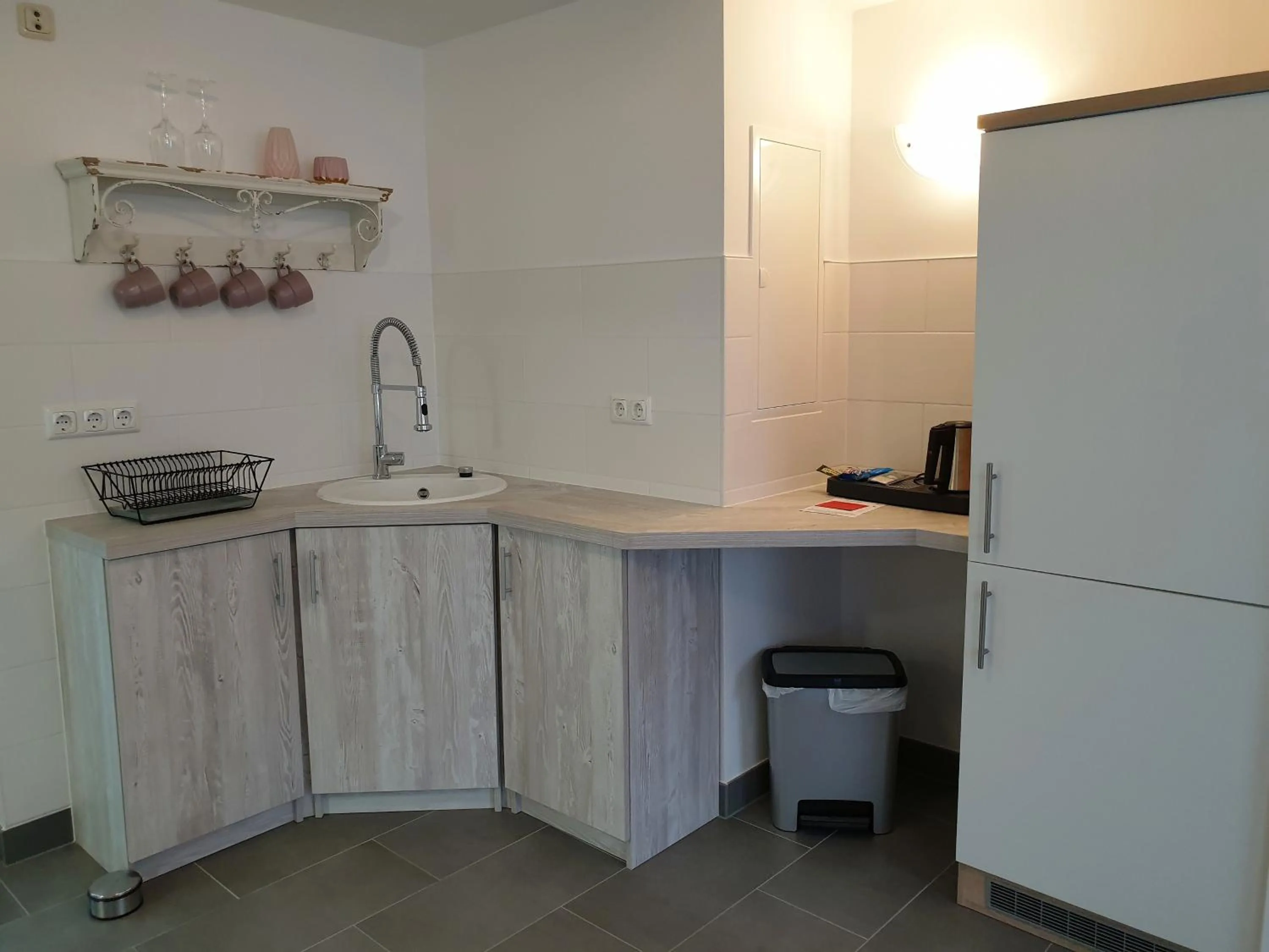 Kitchen or kitchenette in Waldhotel Rennsteighöhe