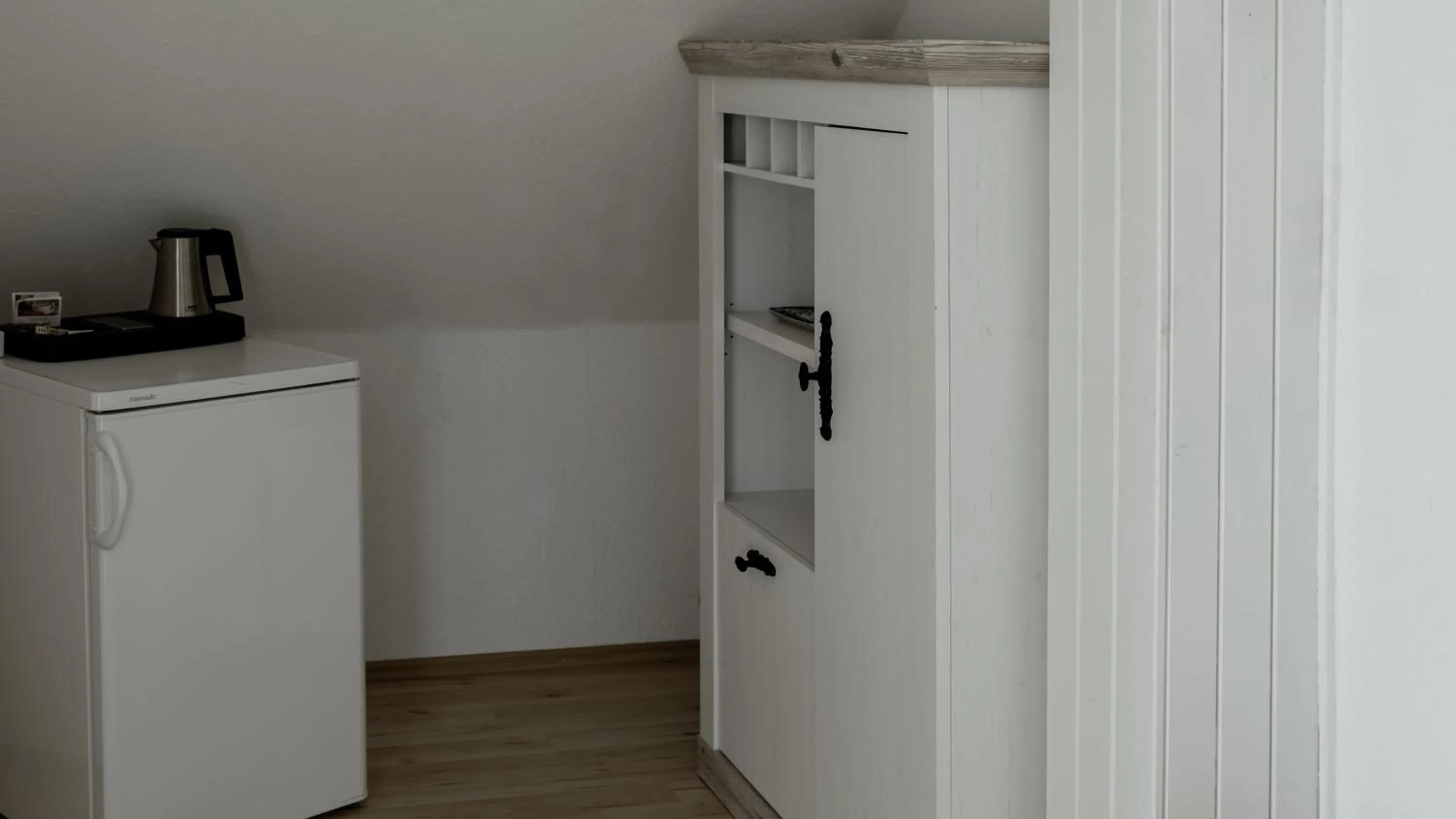 Kitchen or kitchenette in Waldhotel Rennsteighöhe