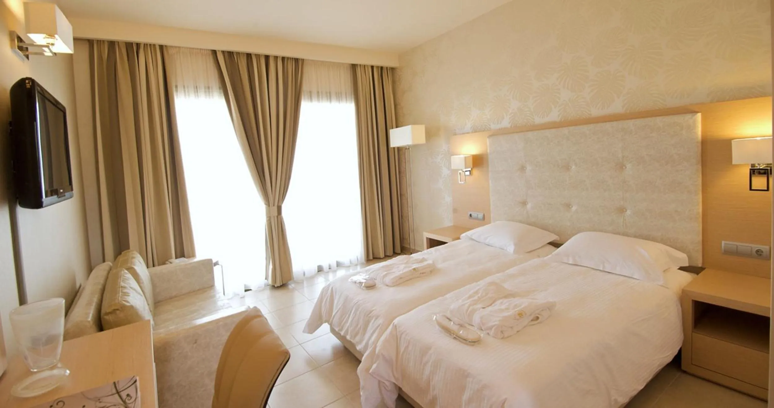 Photo of the whole room, Bed in Ionian Emerald Resort