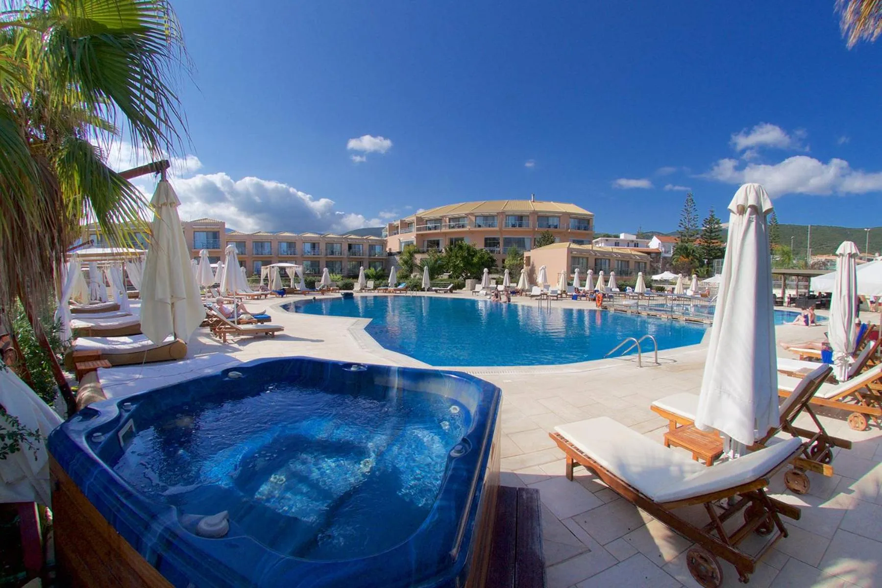 Swimming pool in Ionian Emerald Resort