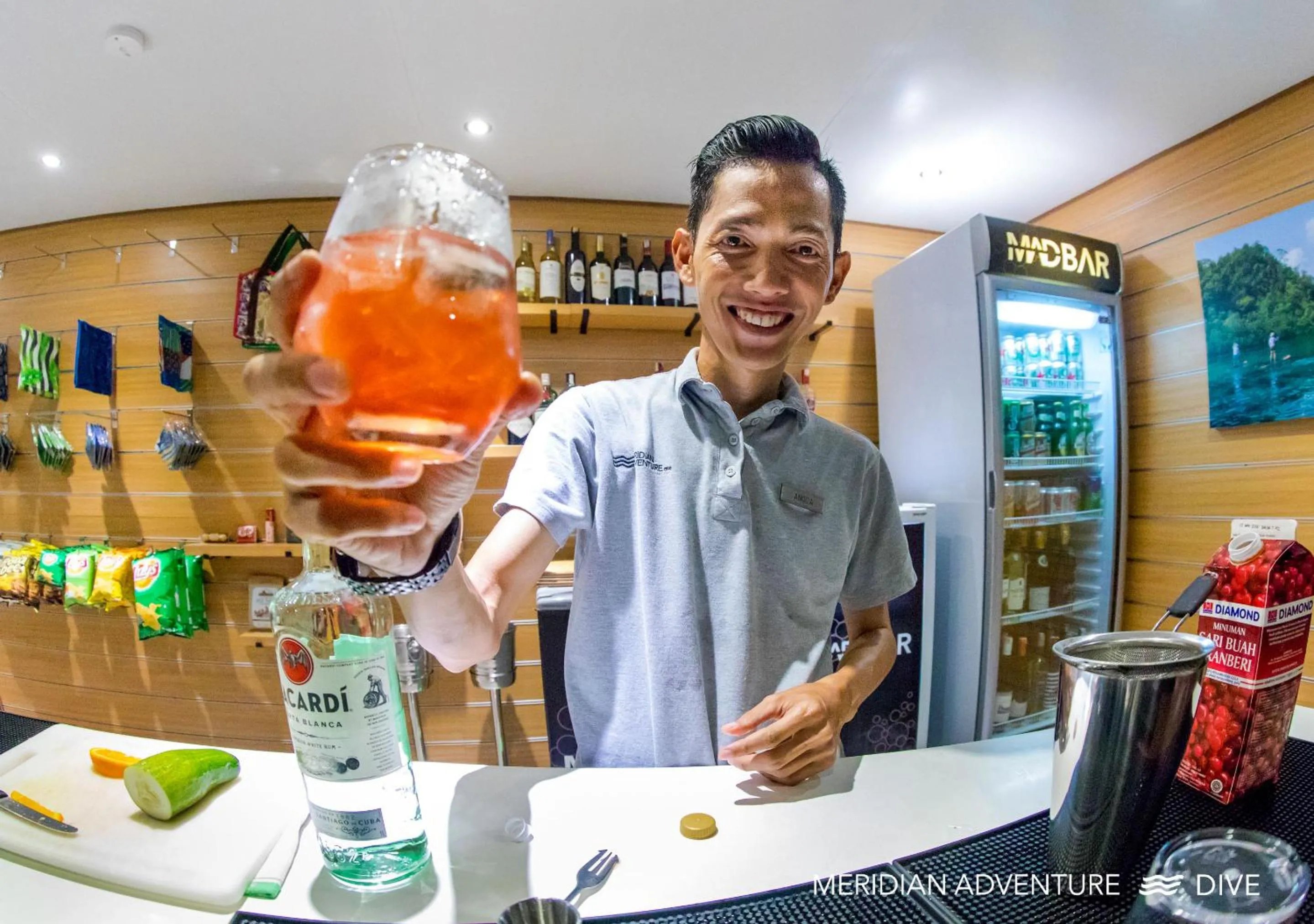 Staff in Meridian Adventure Marina Club & Resort