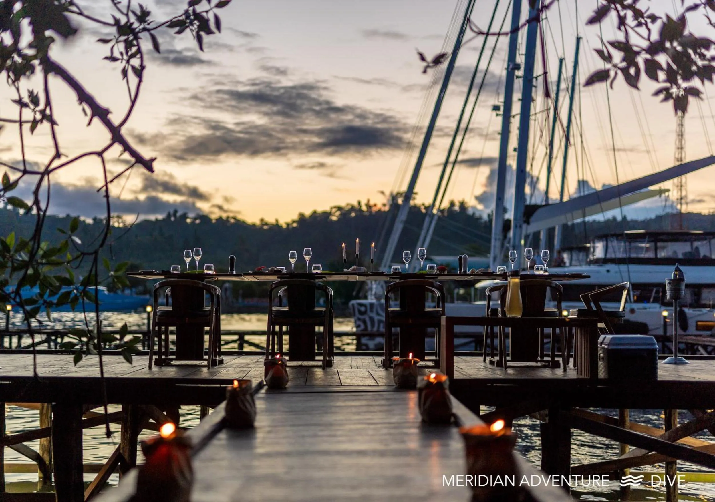 Restaurant/places to eat in Meridian Adventure Marina Club & Resort