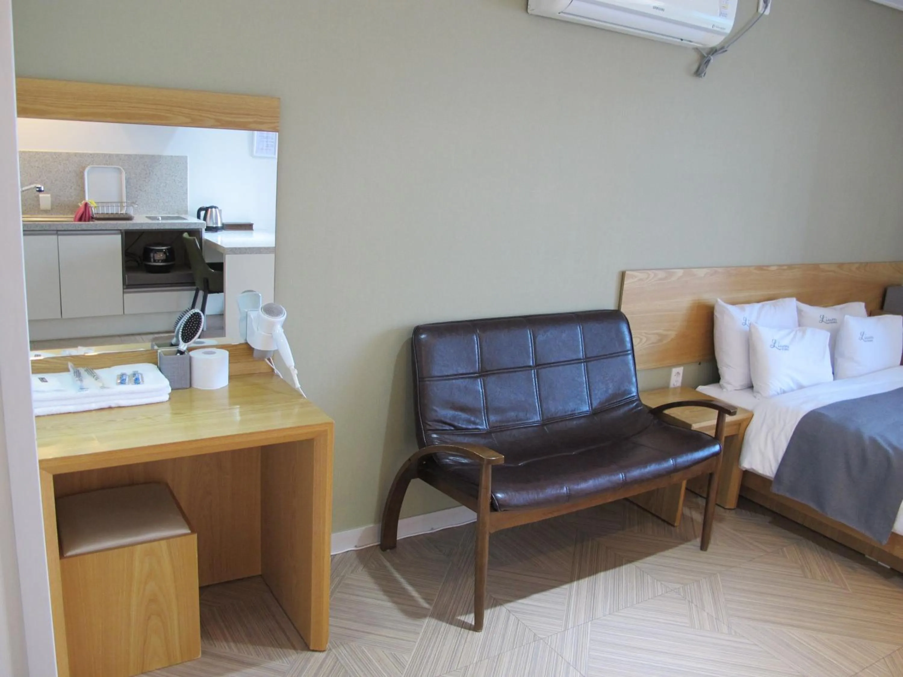 Bed in Lium Spa Hostel