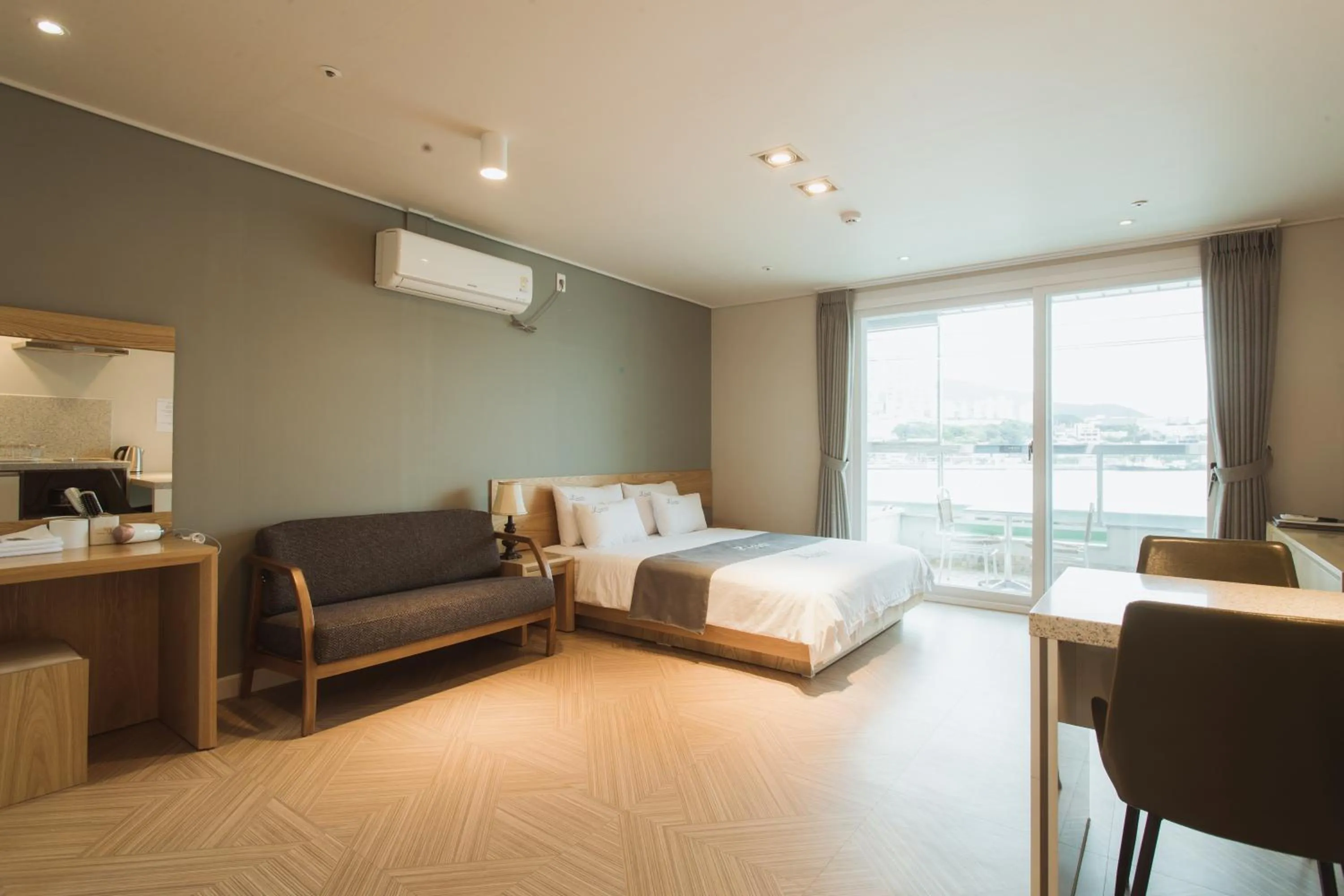 Bed in Lium Spa Hostel