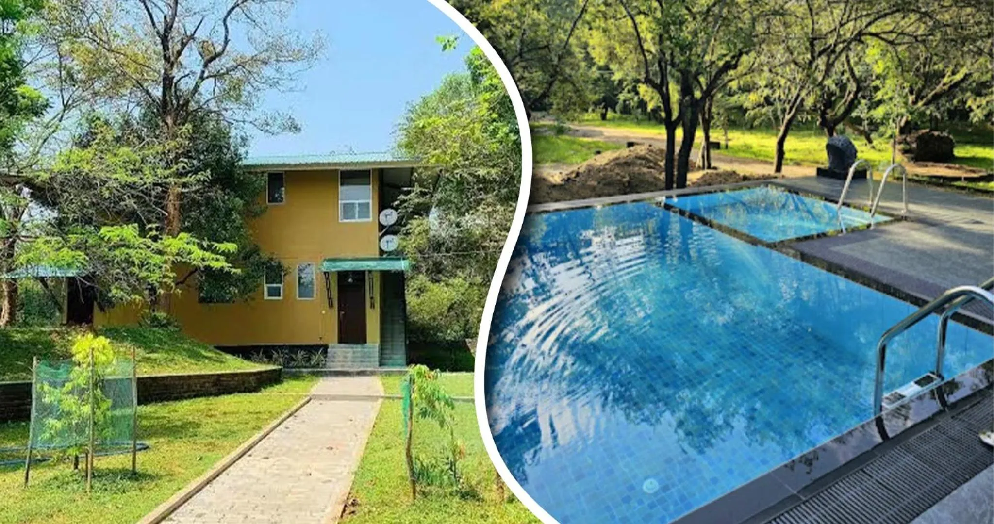 Swimming pool in Wildescape Polonnaruwa