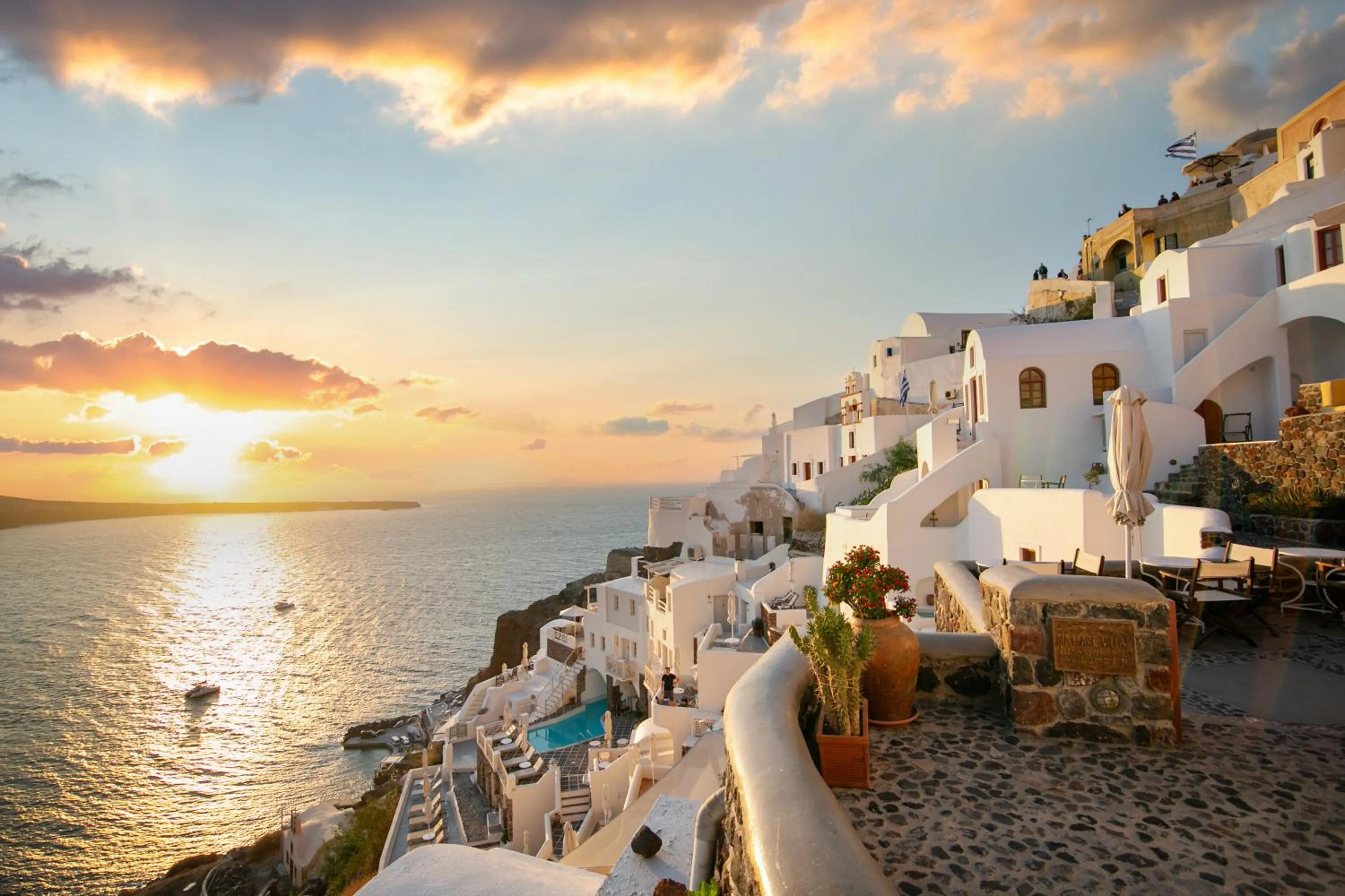 Property building in Oia Mare Villas