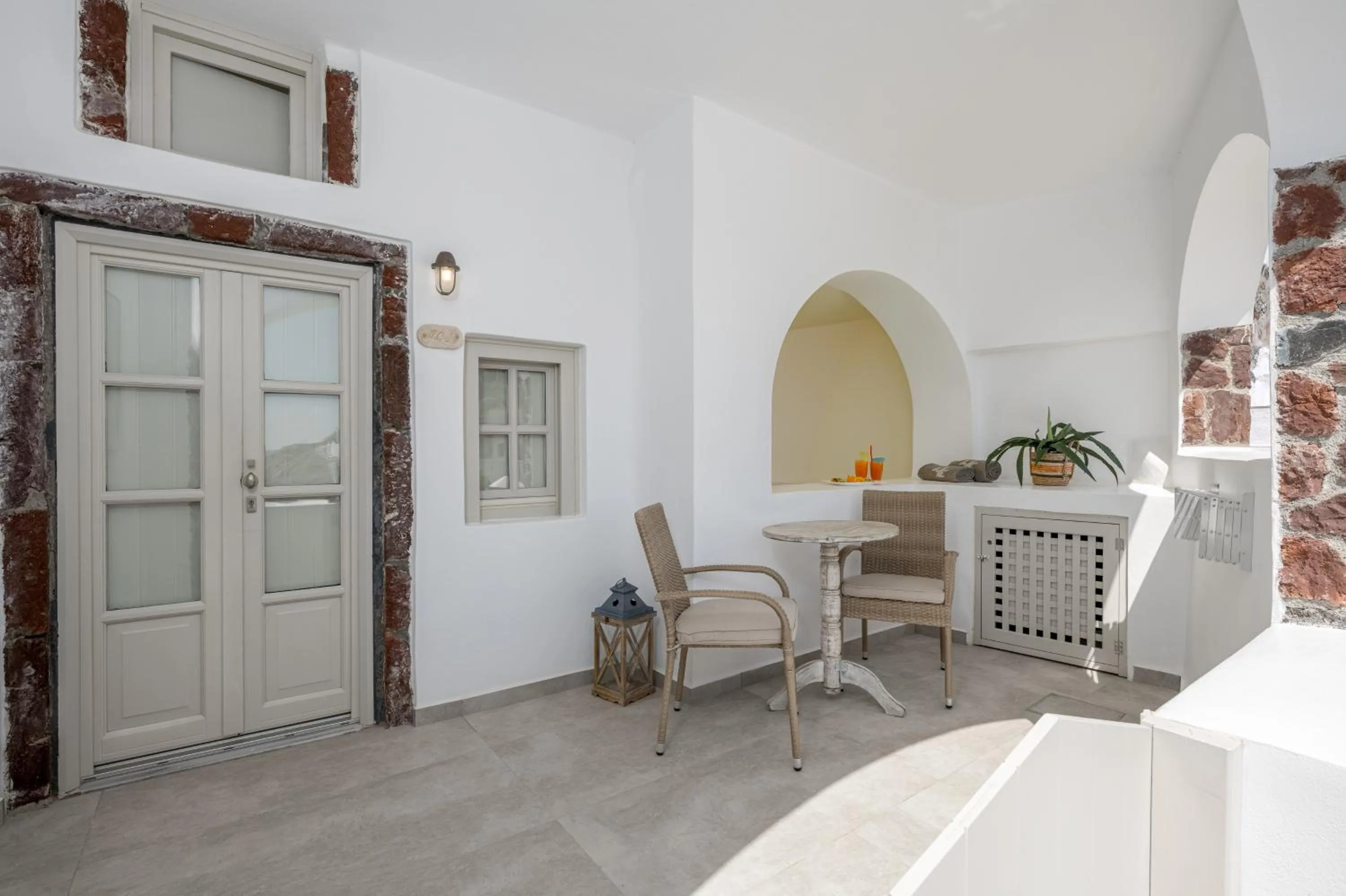 Balcony/Terrace in Oia Mare Villas