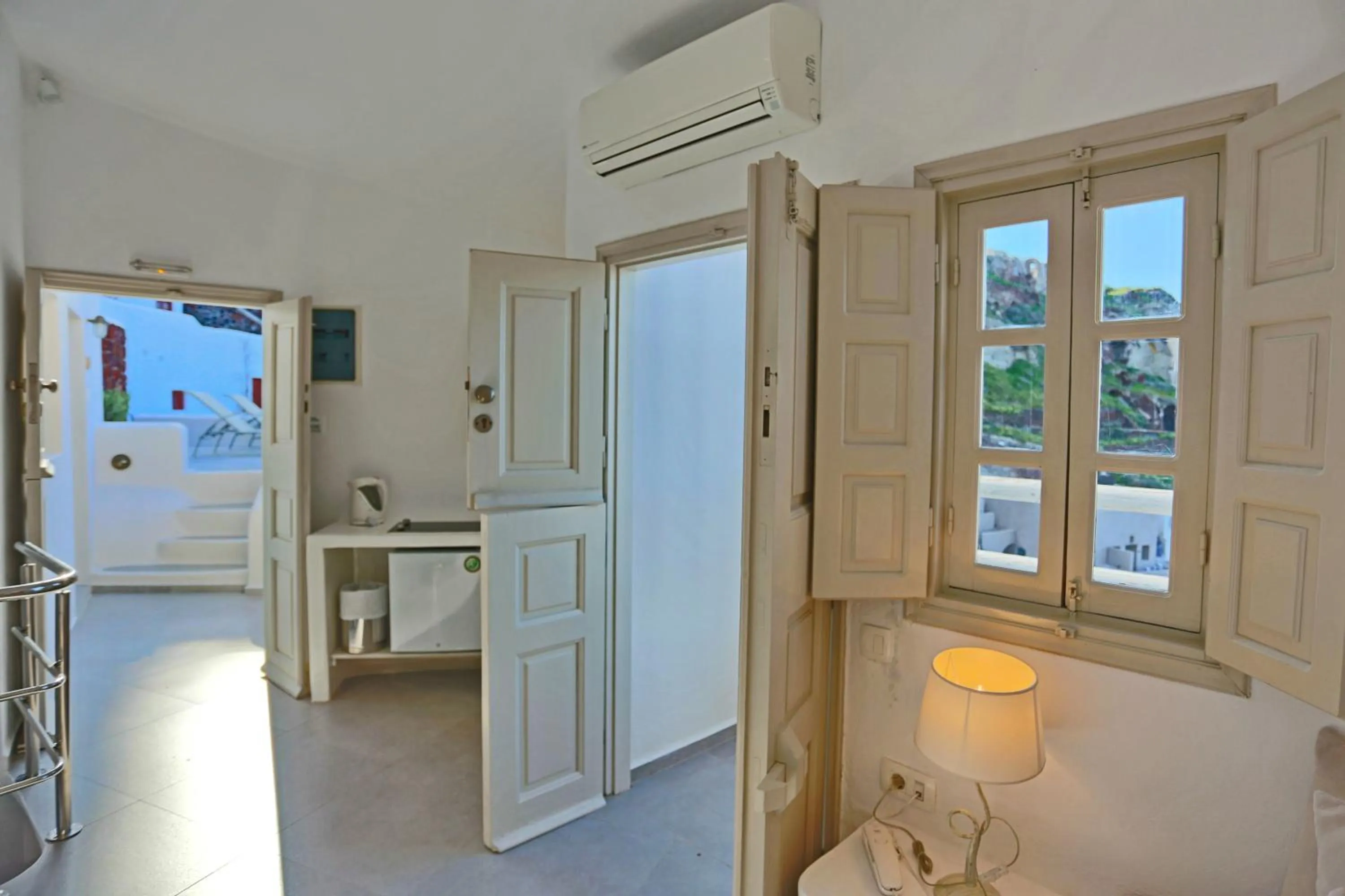 Balcony/Terrace in Oia Mare Villas