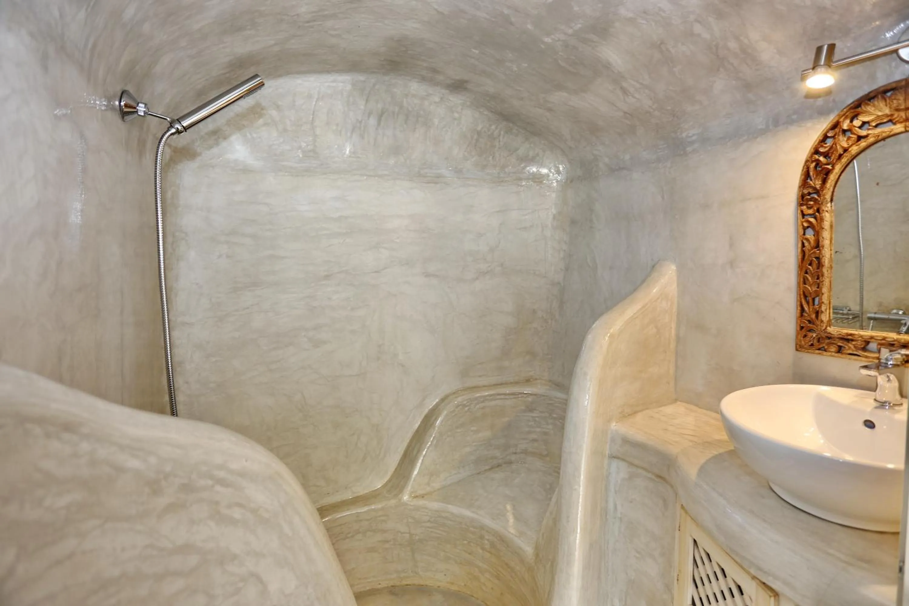 Bathroom in Oia Mare Villas