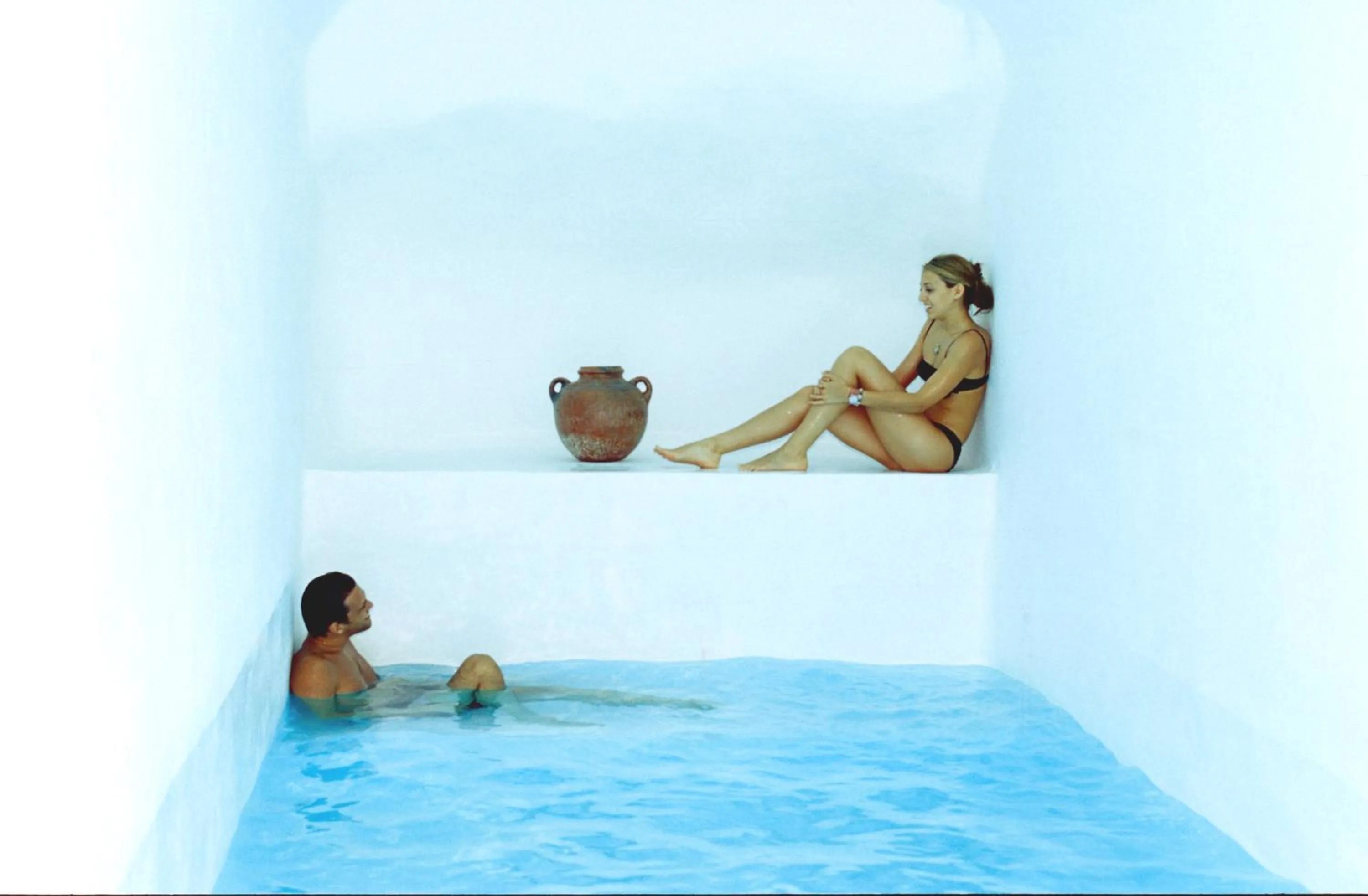 Swimming pool in Oia Mare Villas