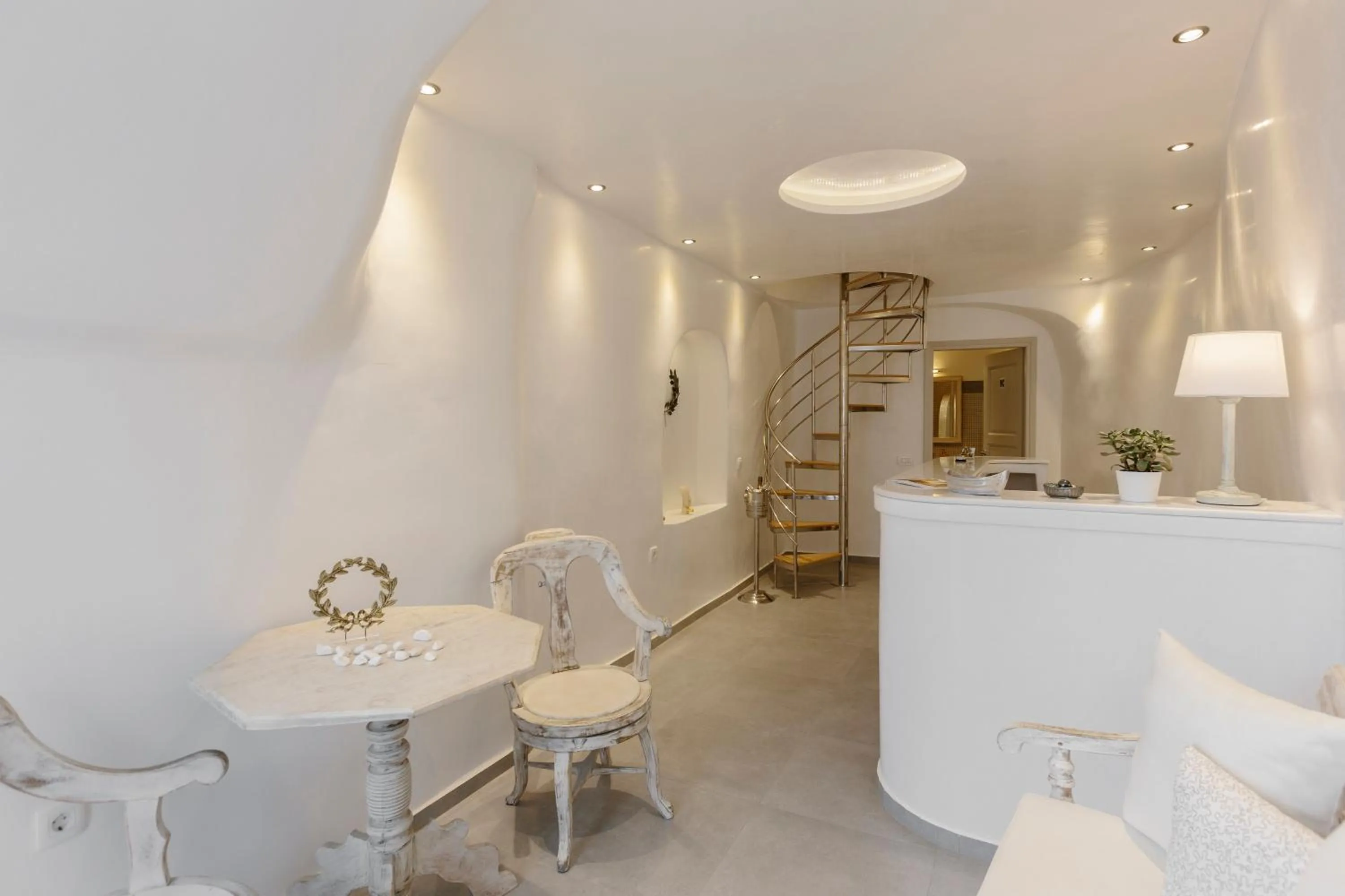 Lobby or reception in Oia Mare Villas