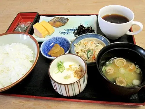Breakfast in Hotel Rumieru Hyuga