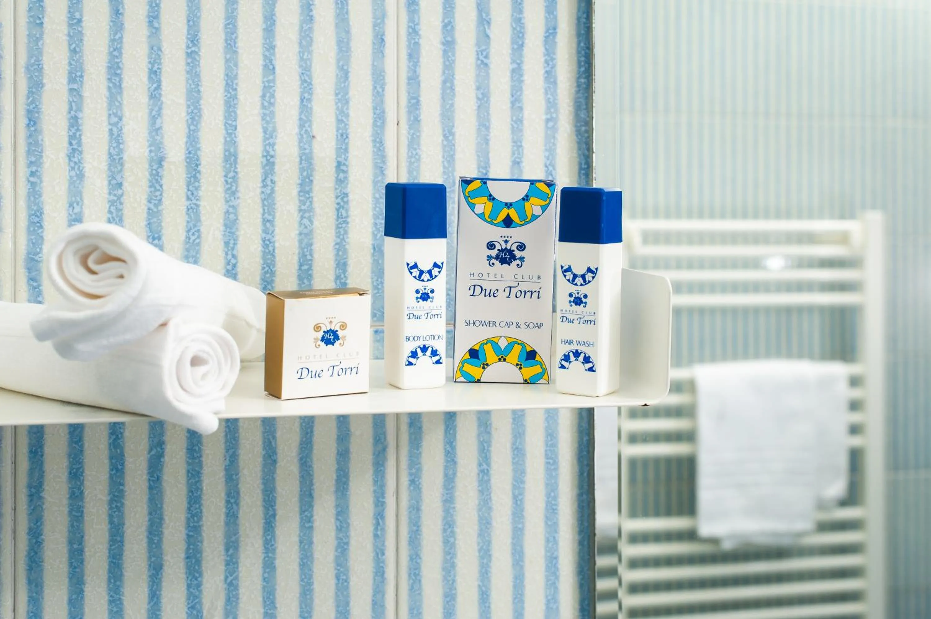 Decorative detail in Residence Due Torri