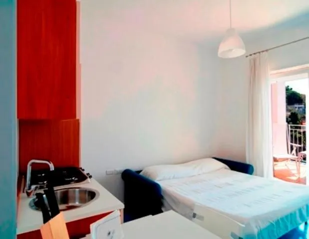 Kitchen or kitchenette, Bed in Residence Due Torri