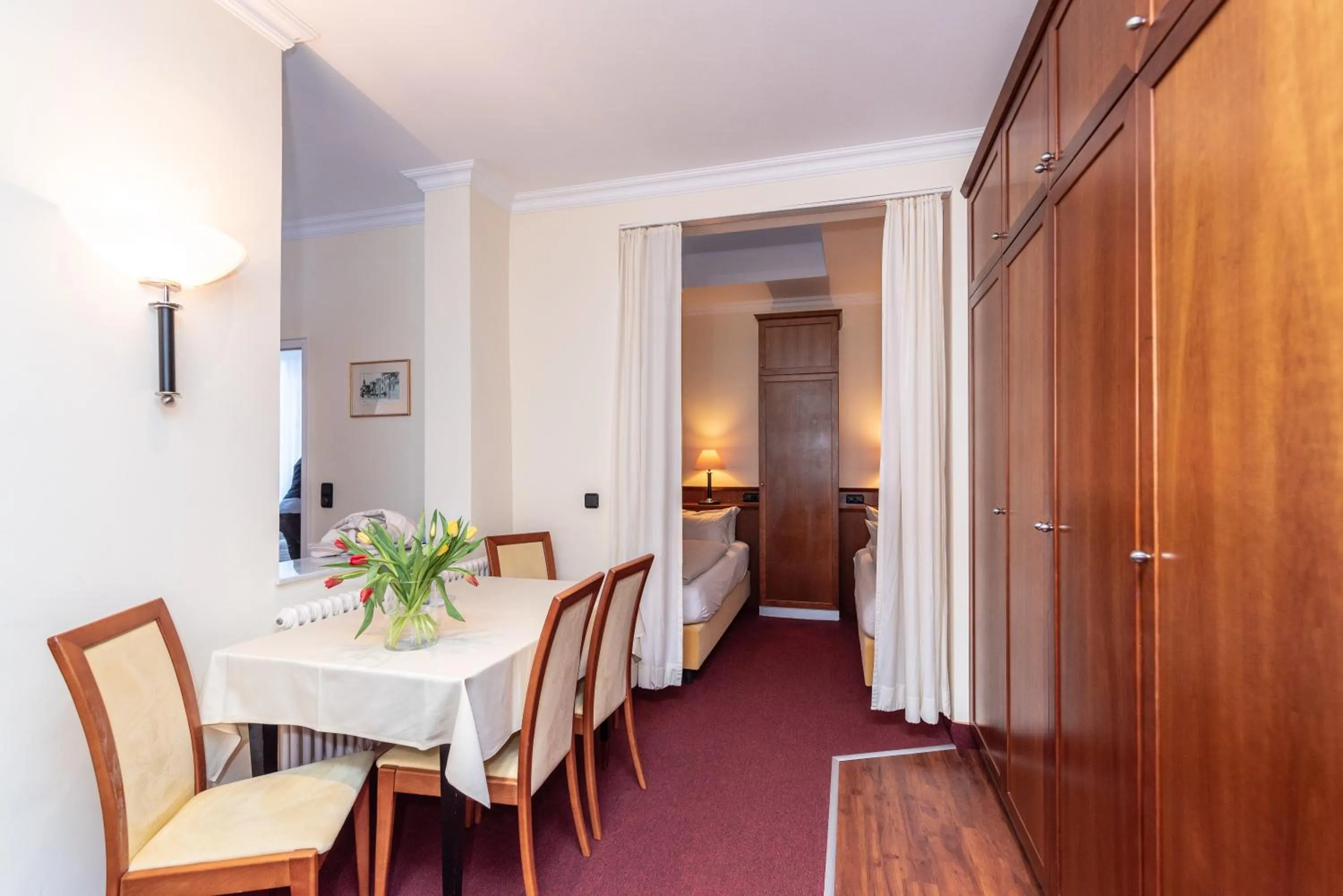 Living room in Aparthotel Seeschlösschen