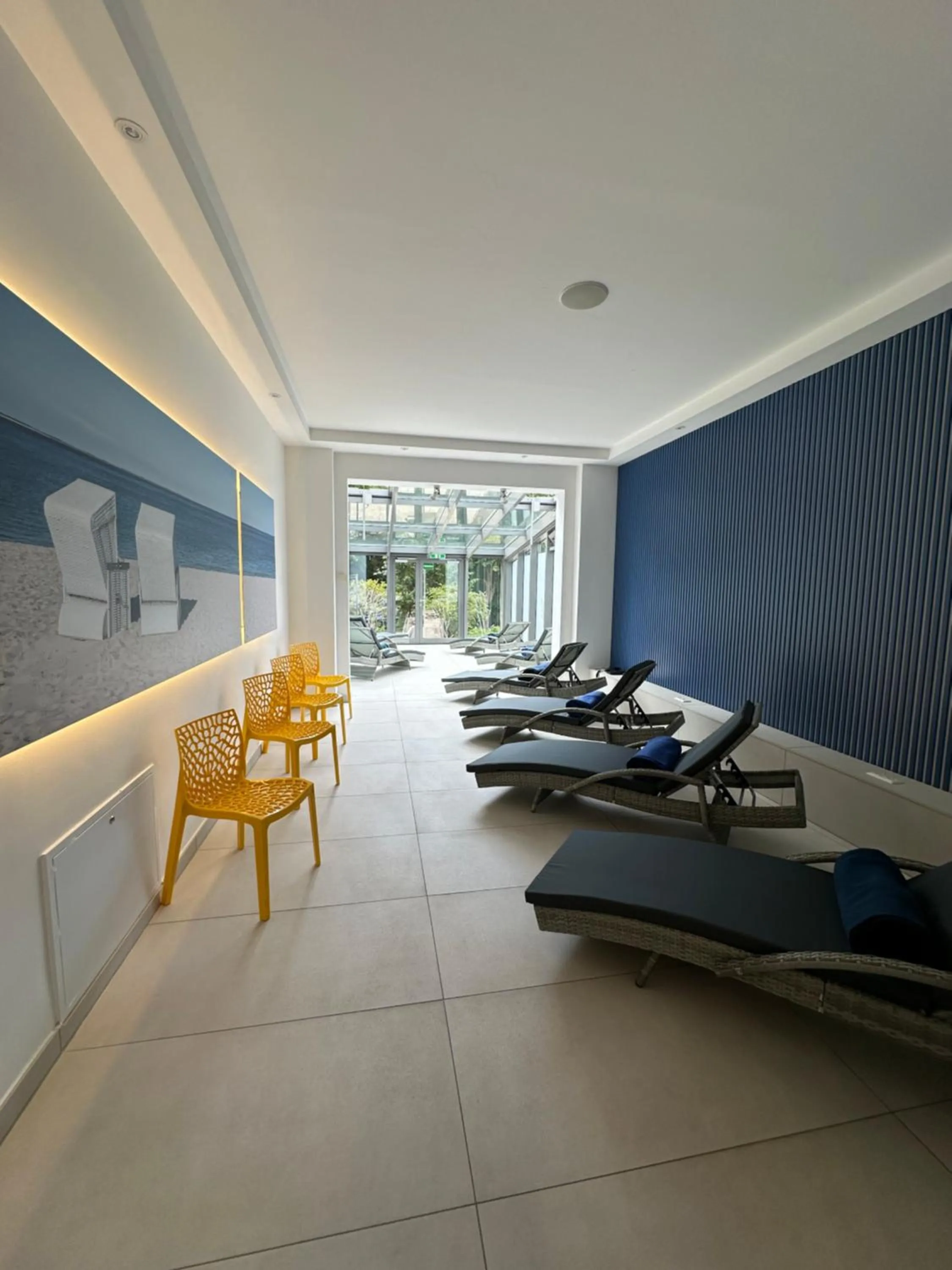 Sauna in Aparthotel Seeschlösschen