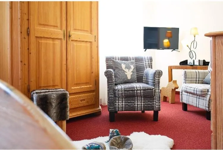 Bed in Hotel Haus Keuthen