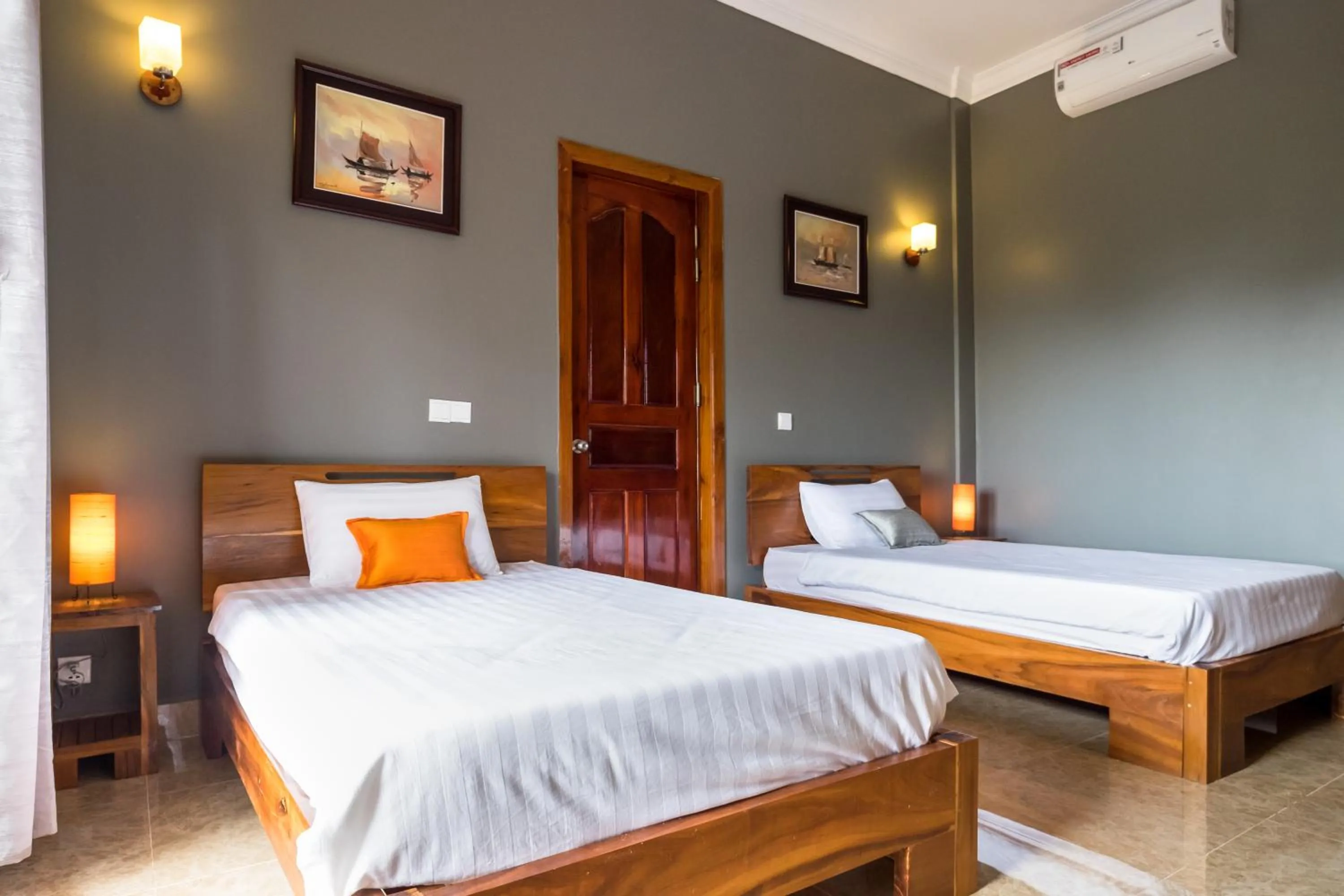 Photo of the whole room, Bed in Riviera Hotel & Resort Kep