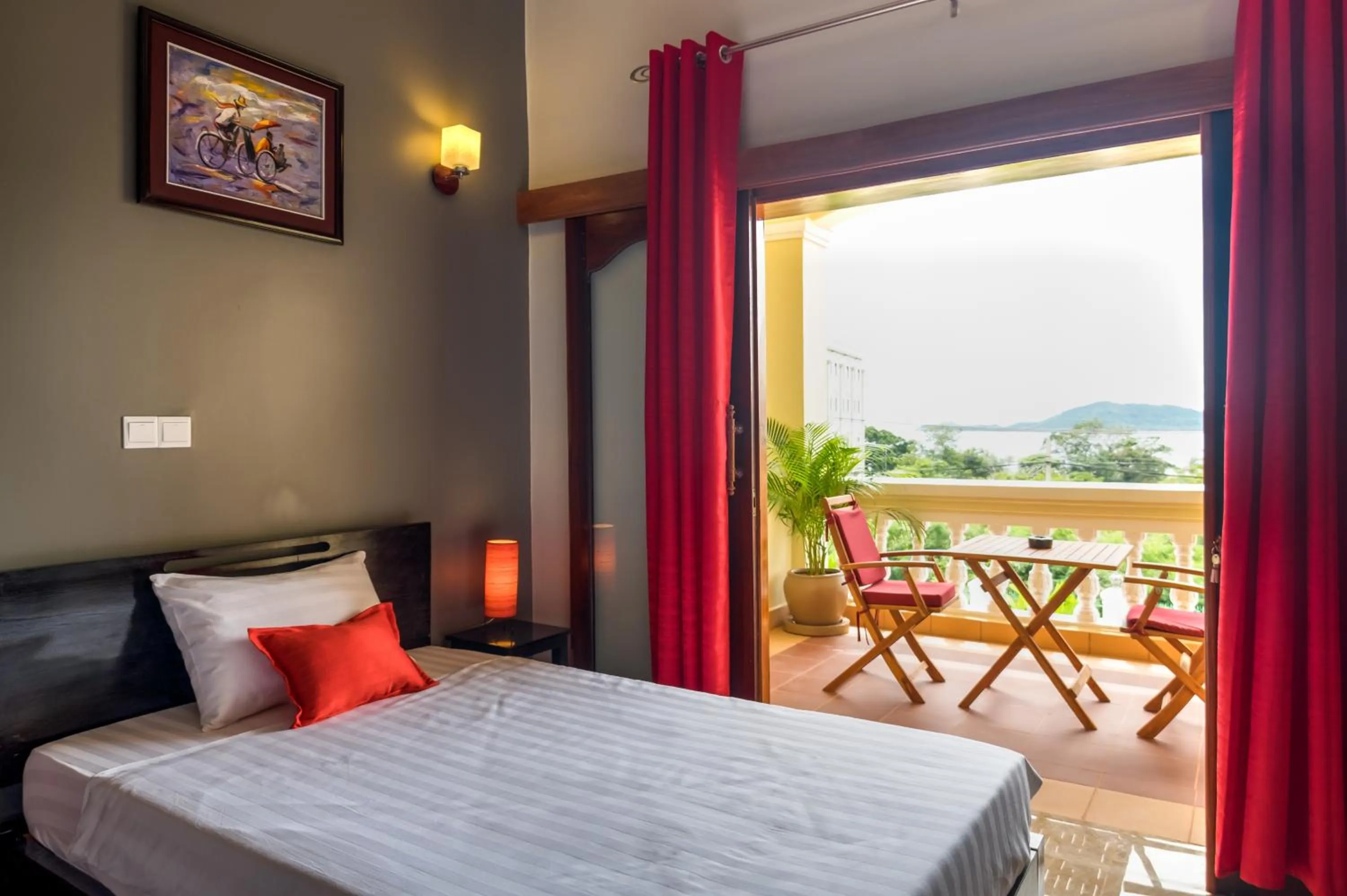 Photo of the whole room, Bed in Riviera Hotel & Resort Kep