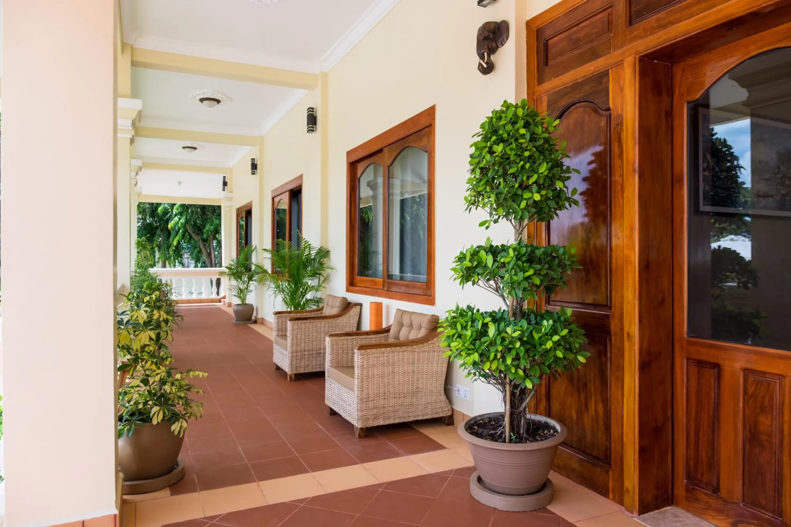 Property building in Riviera Hotel & Resort Kep