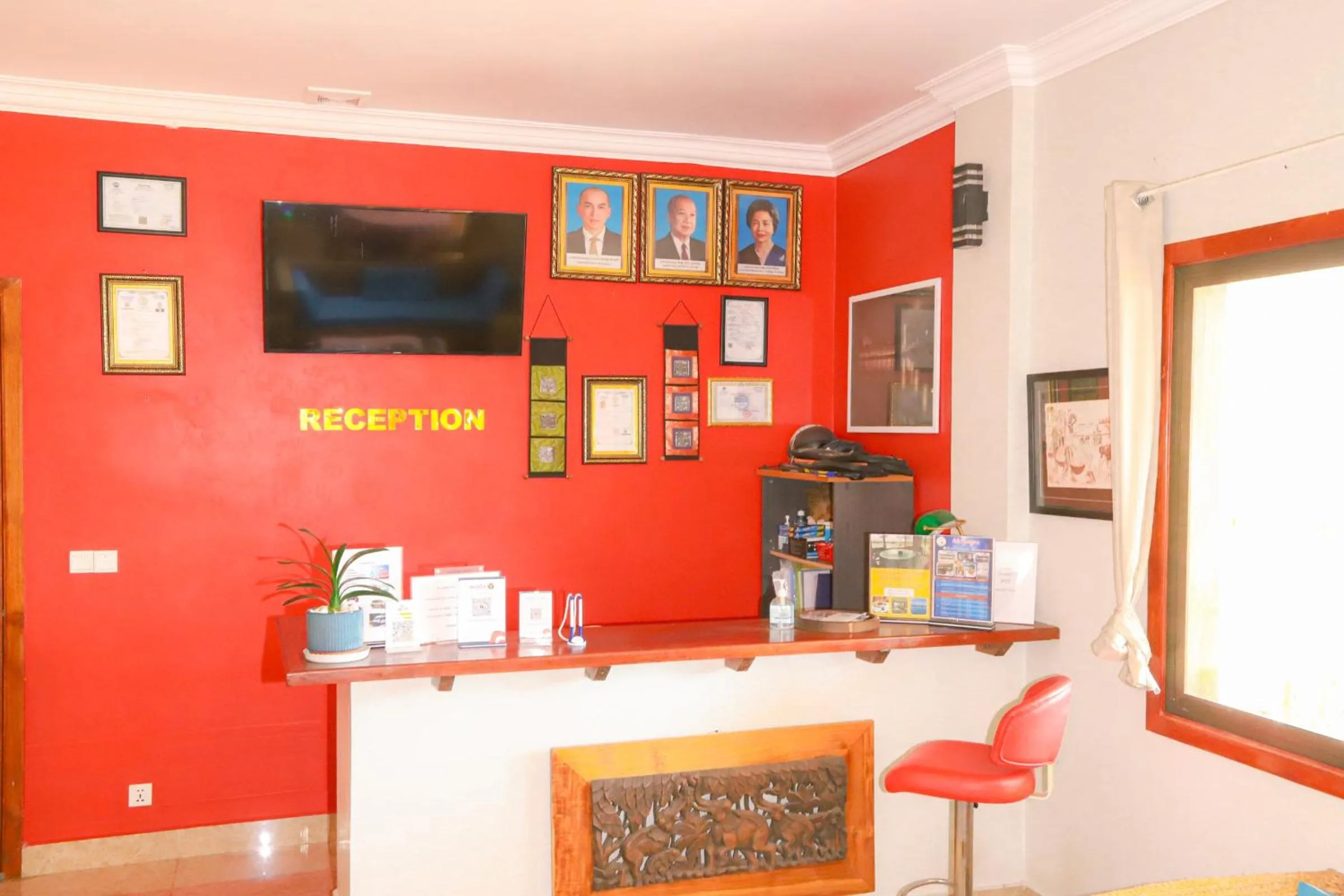 Lobby or reception in Riviera Hotel & Resort Kep