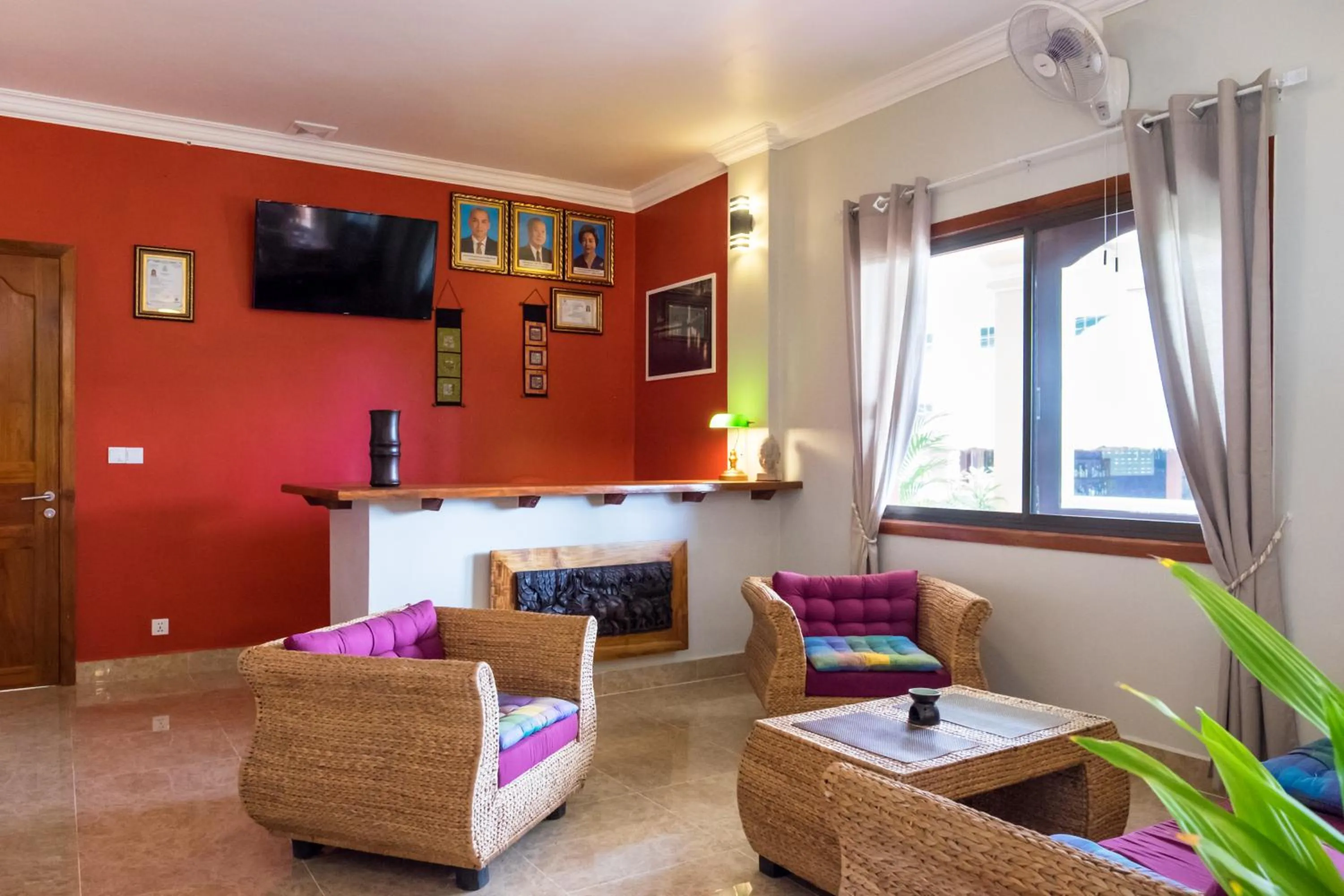 Lobby or reception in Riviera Hotel & Resort Kep