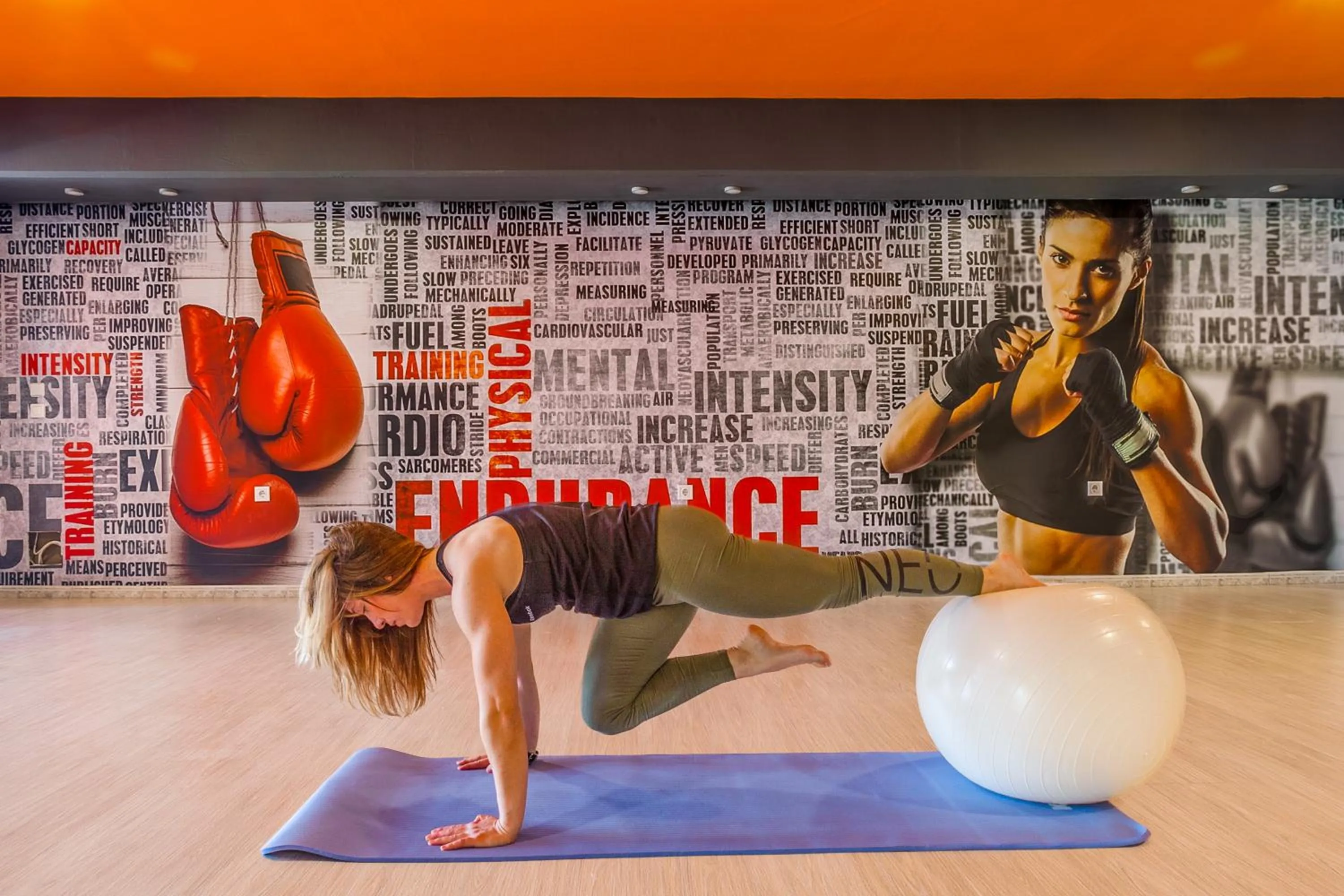 Fitness centre/facilities in Kipriotis Village Resort