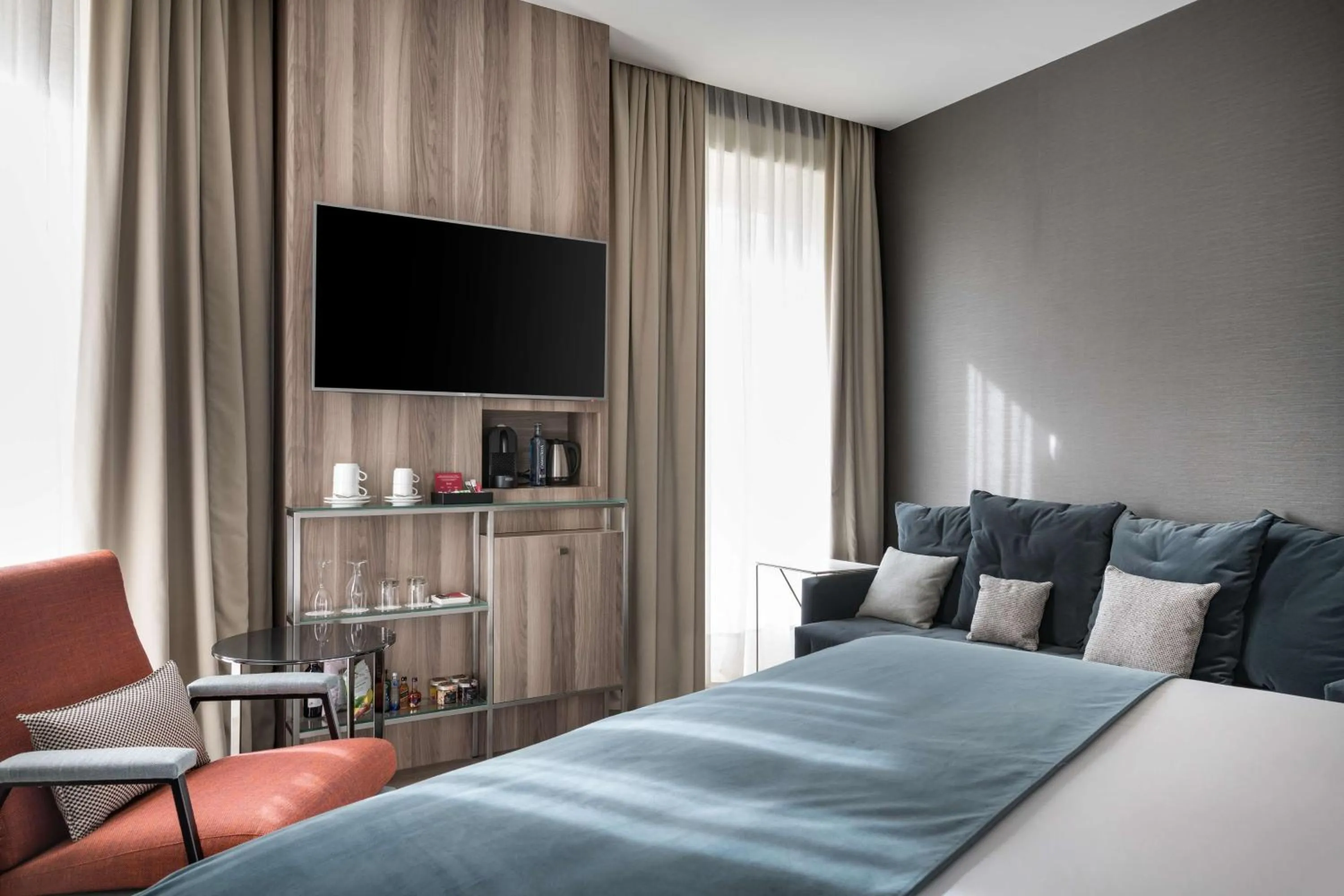 Bedroom, Bed in NH Collection Madrid Gran Vía