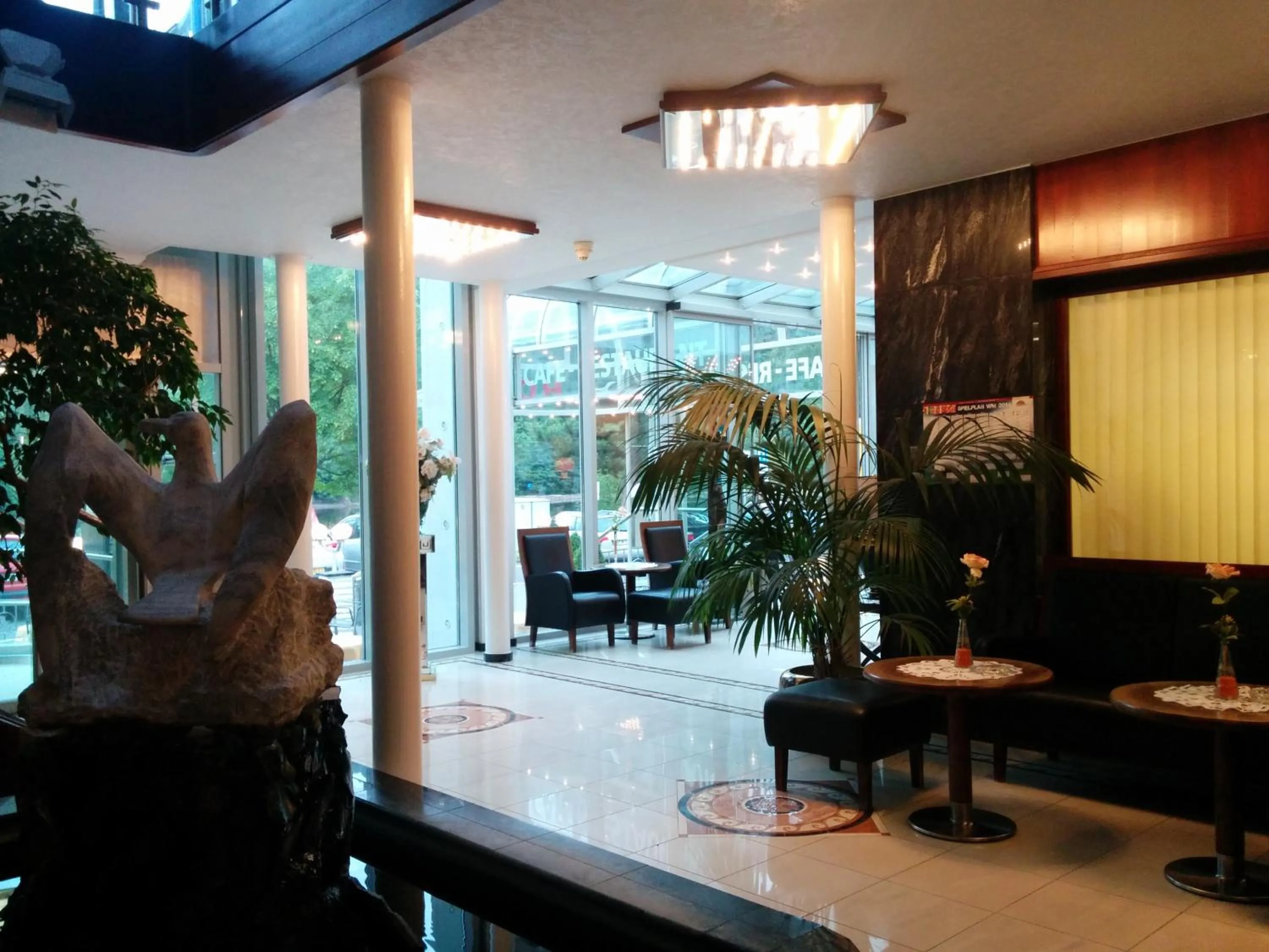 Lobby or reception in Hotel Seemöwe