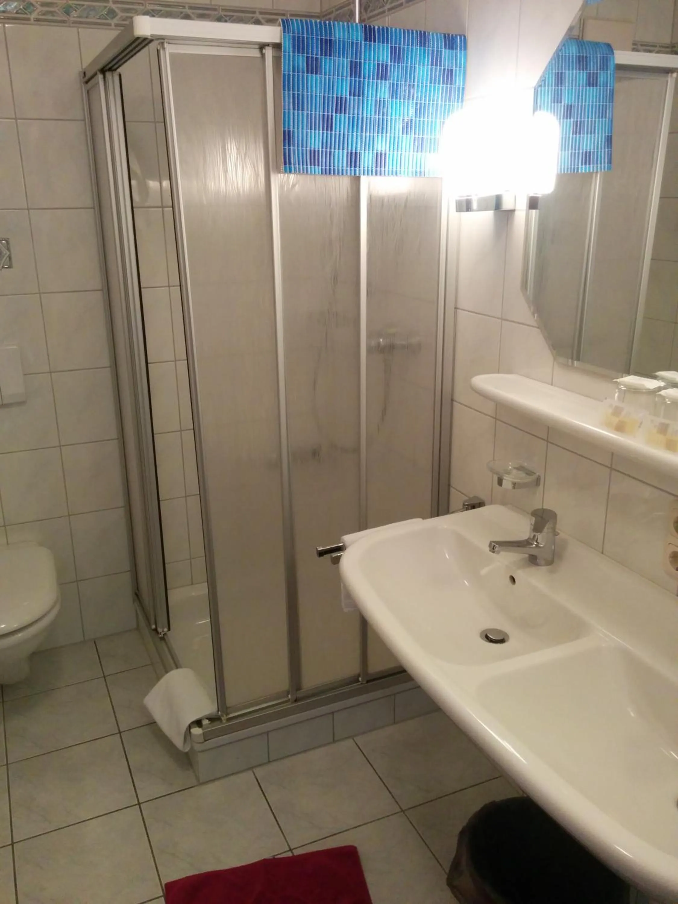 Shower in Hotel Seemöwe