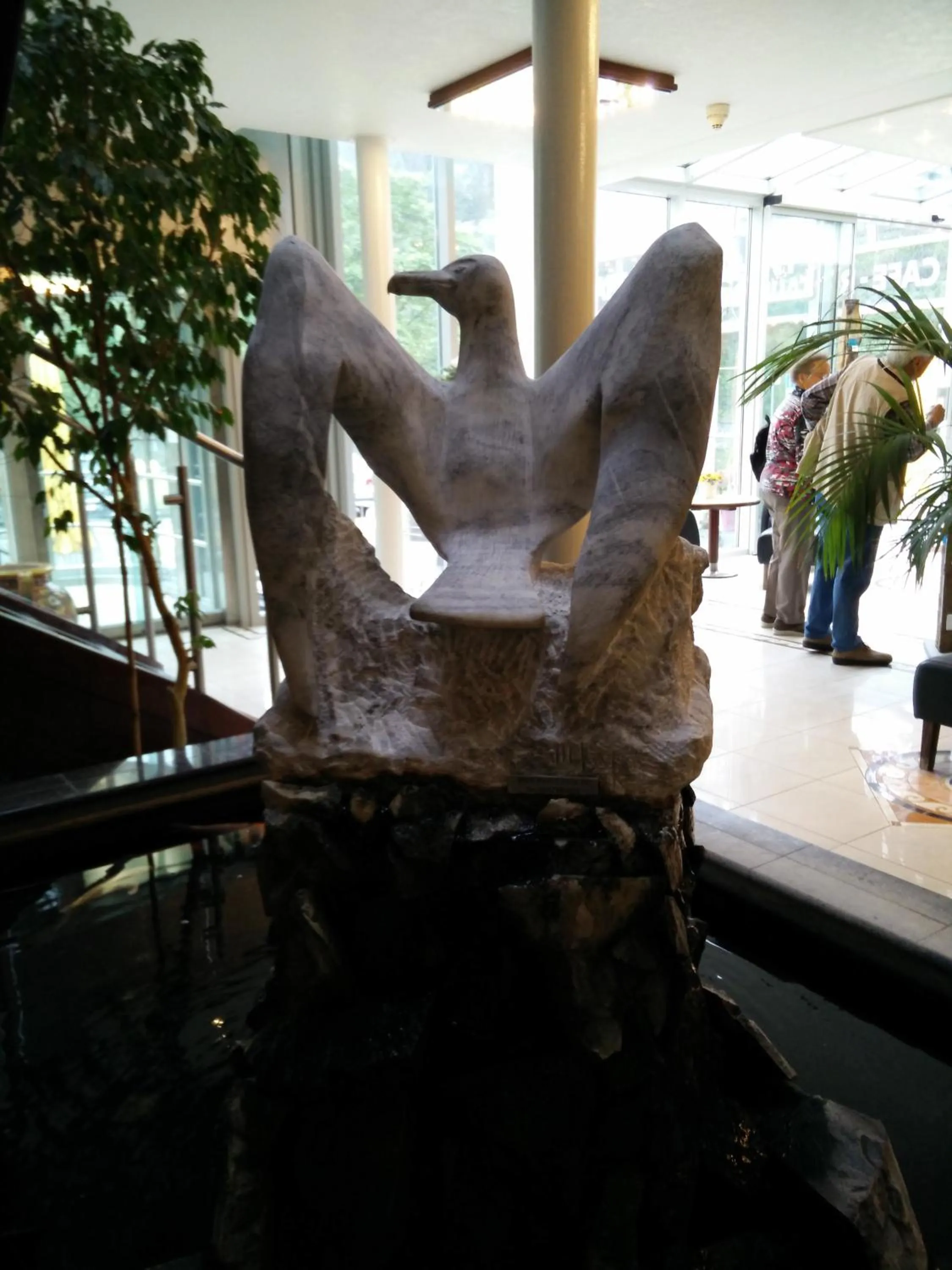 Decorative detail in Hotel Seemöwe