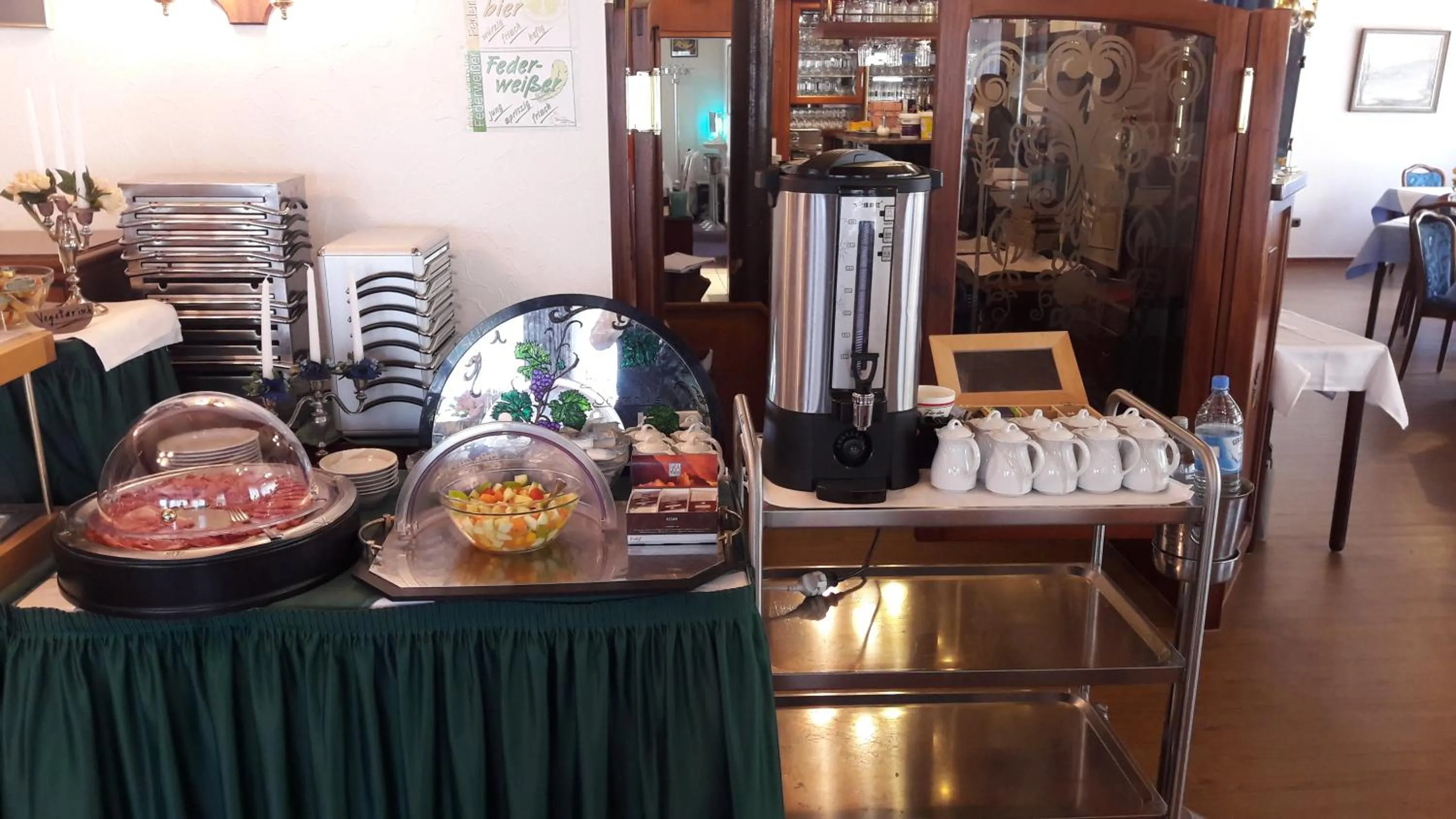 Buffet breakfast in Hotel Seemöwe