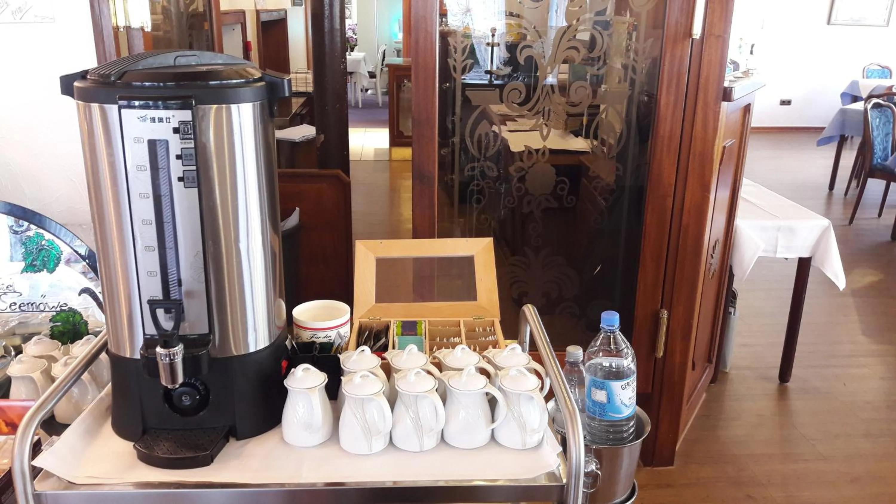 Buffet breakfast in Hotel Seemöwe