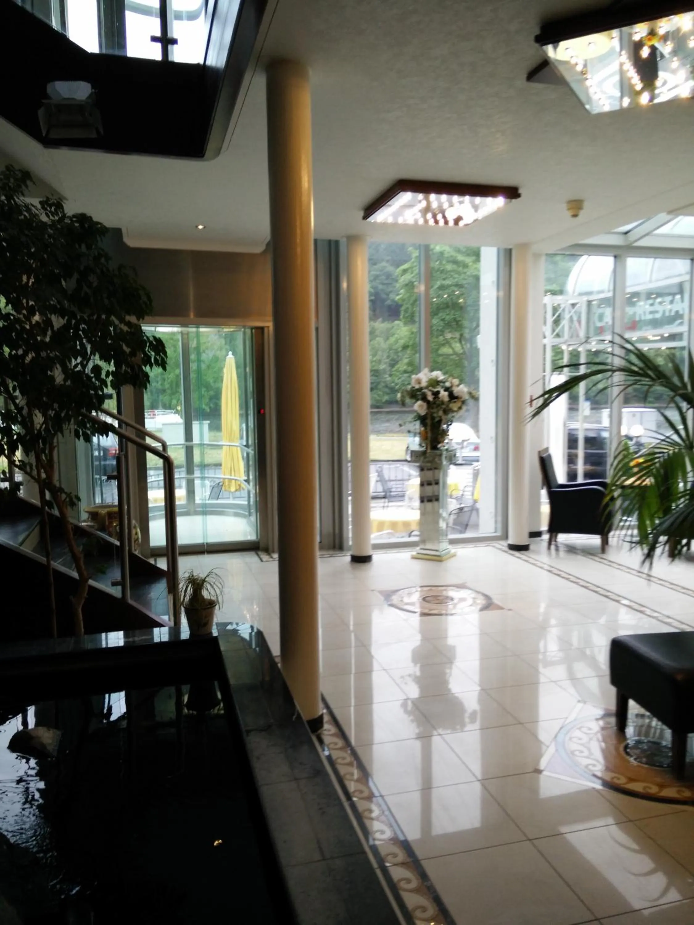 Lobby or reception in Hotel Seemöwe