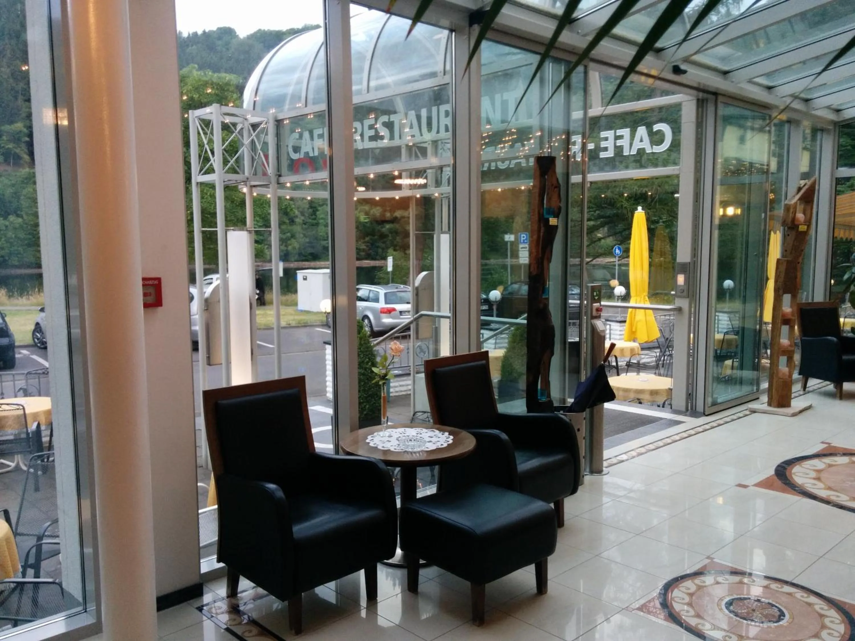 Lobby or reception in Hotel Seemöwe