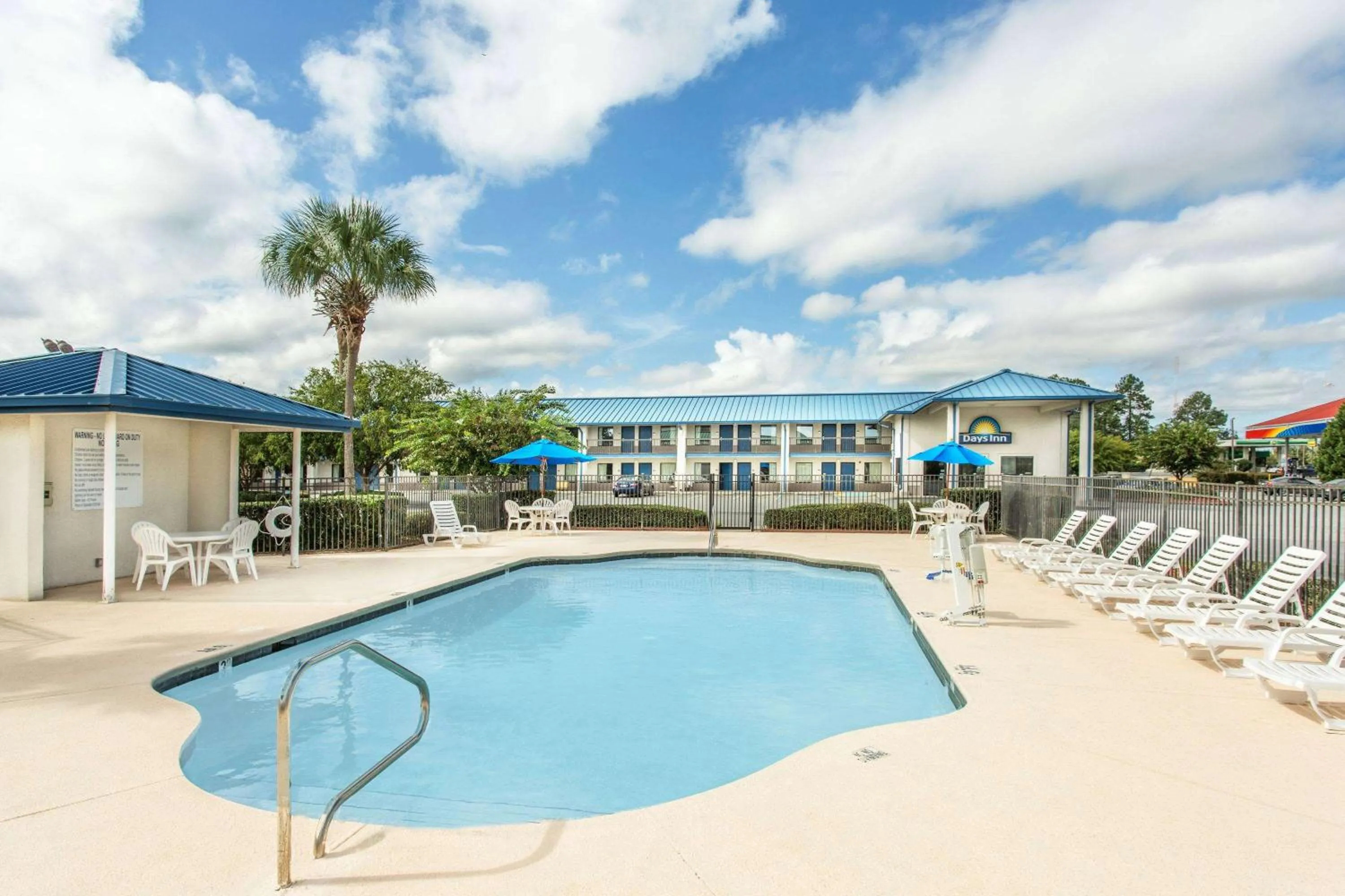 Pool view in Days Inn by Wyndham Valdosta I-75