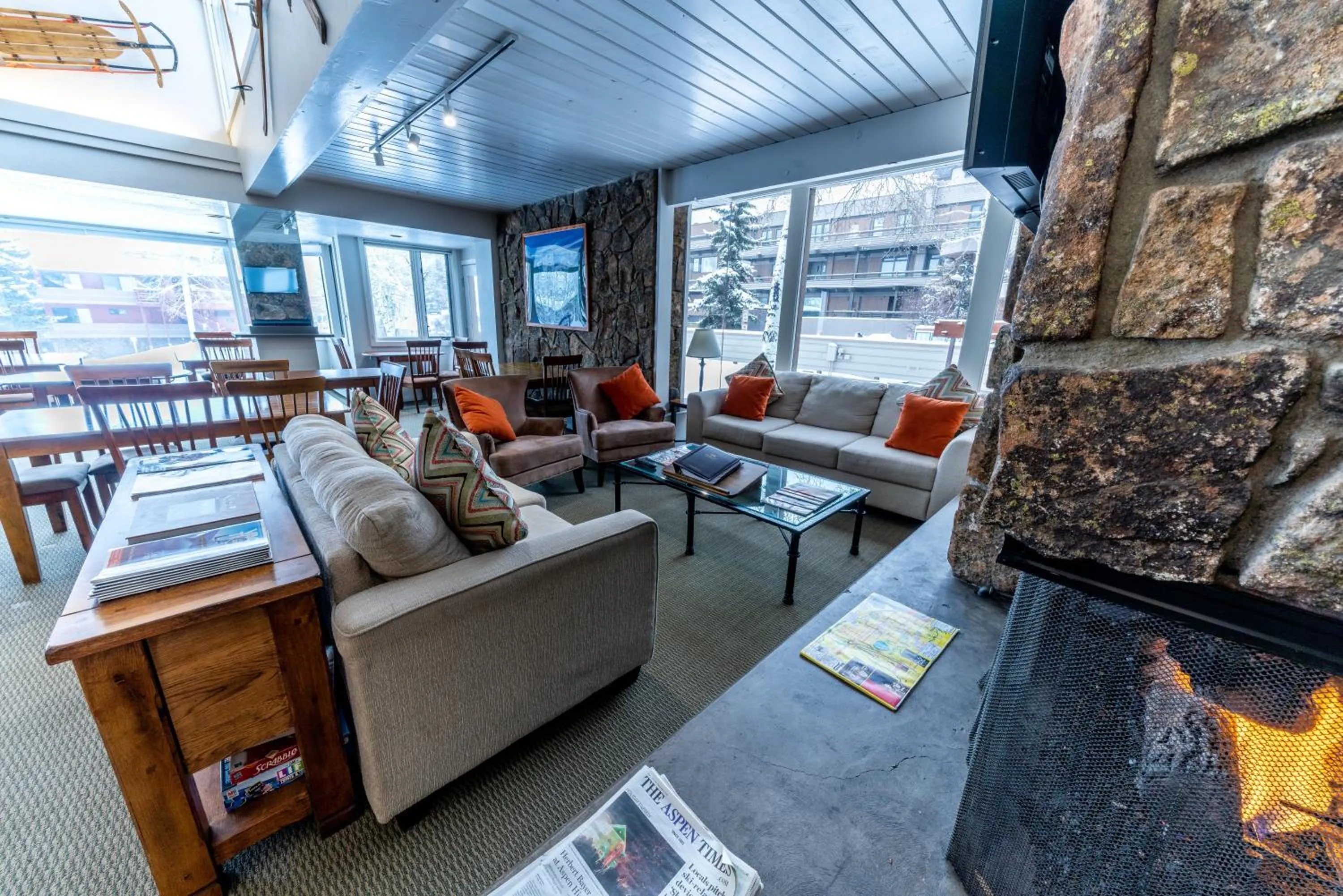 Lobby or reception in Pokolodi Lodge