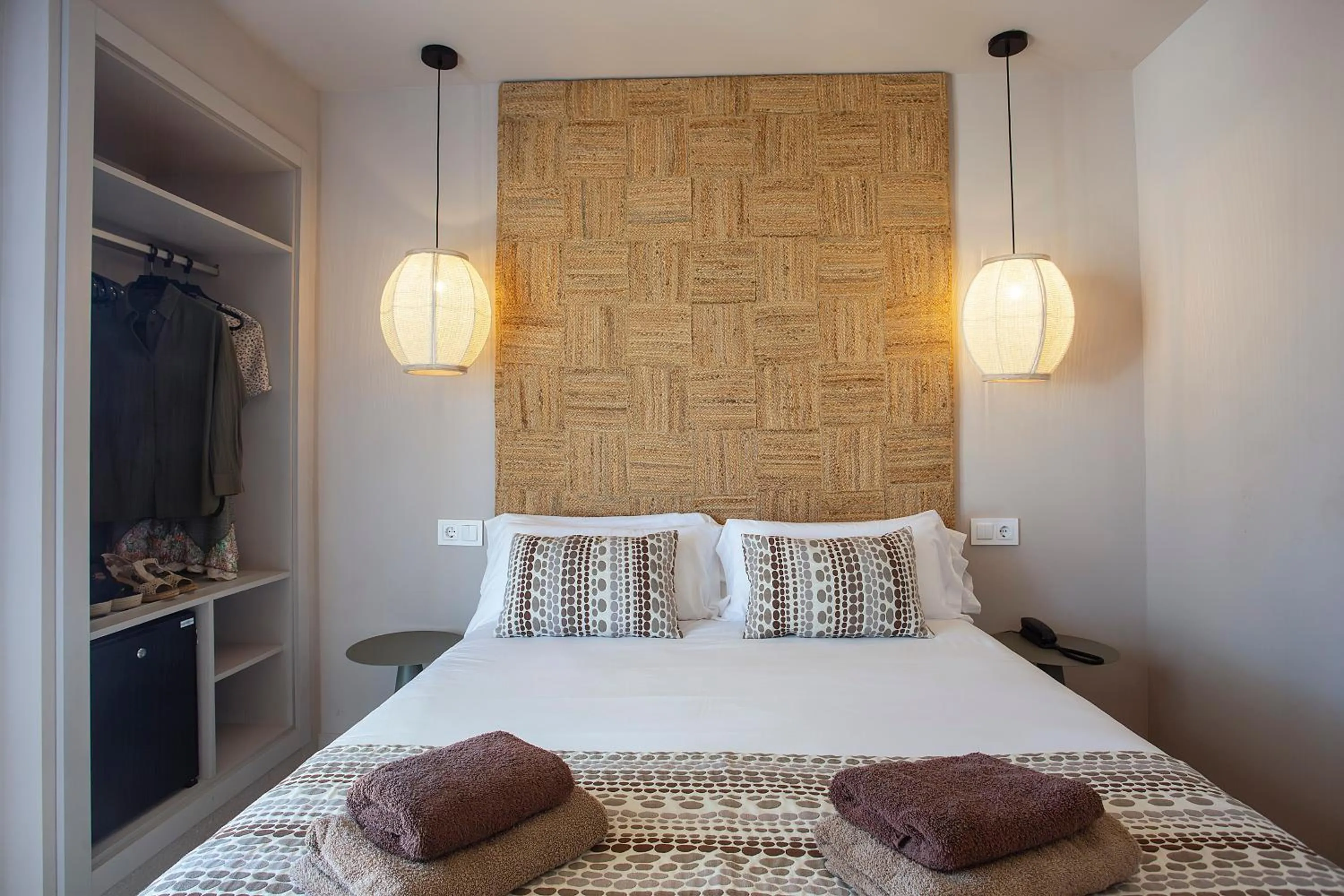 Bed in Hotel Ses Puntetes