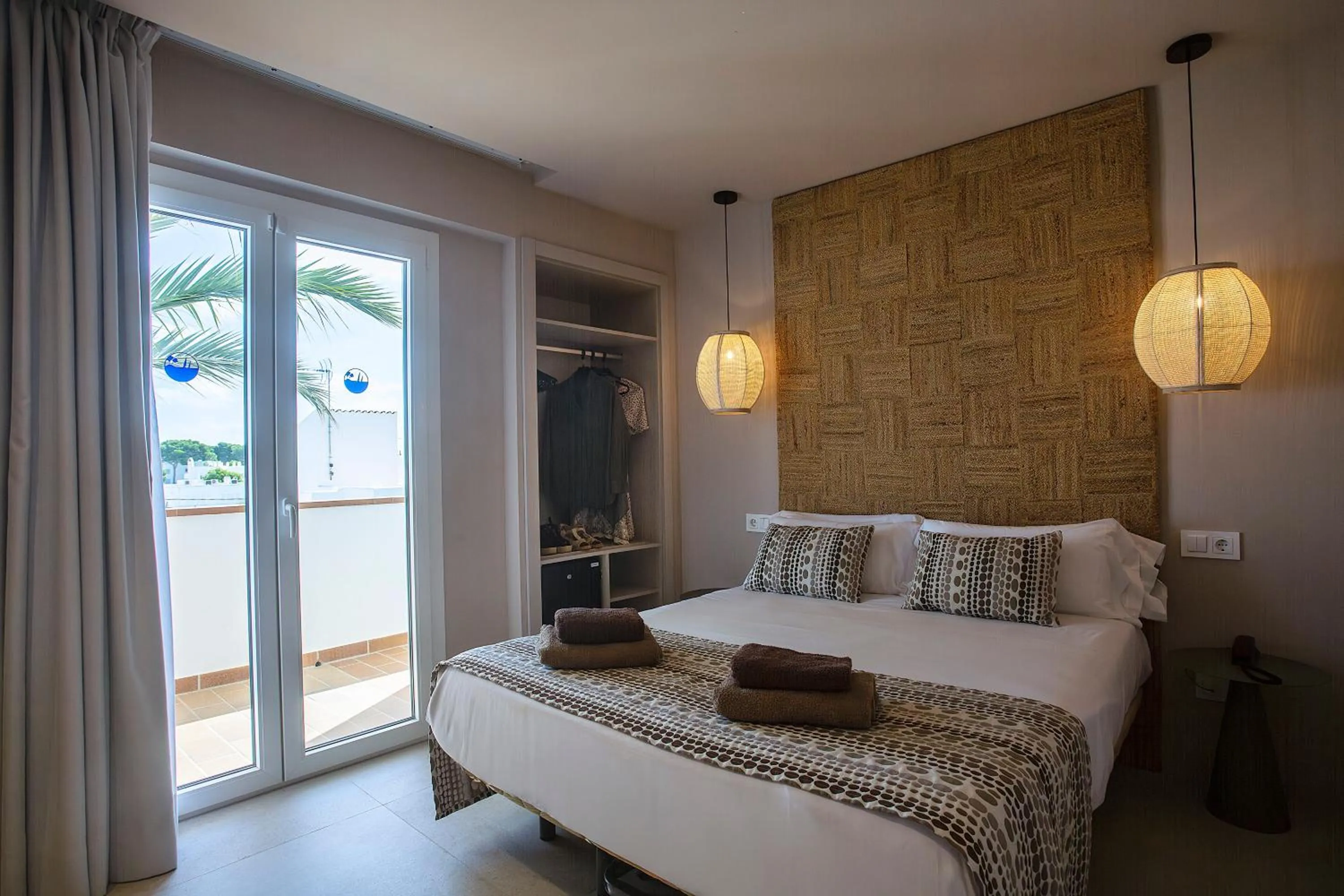 Bed in Hotel Ses Puntetes