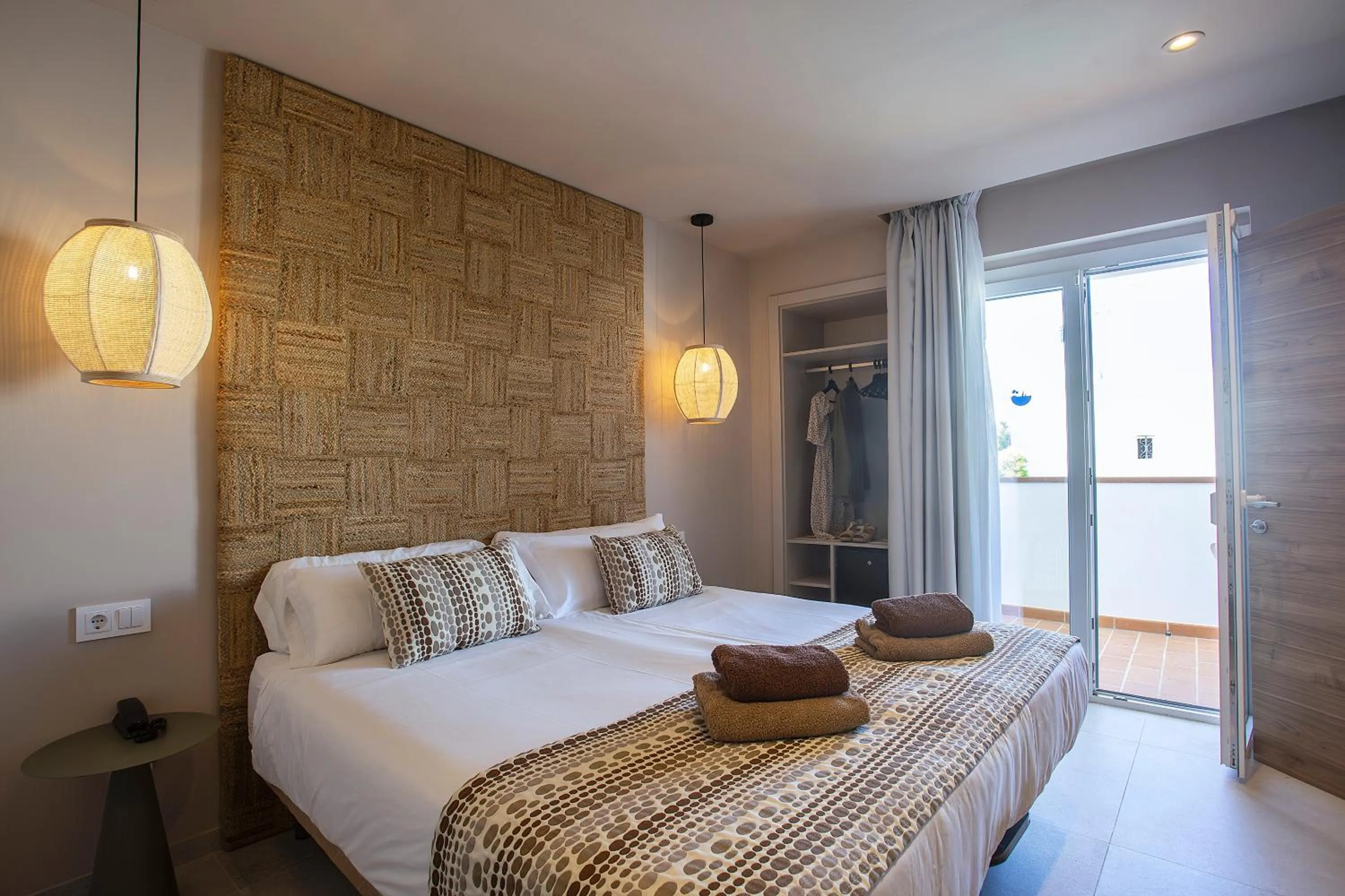 Bed in Hotel Ses Puntetes