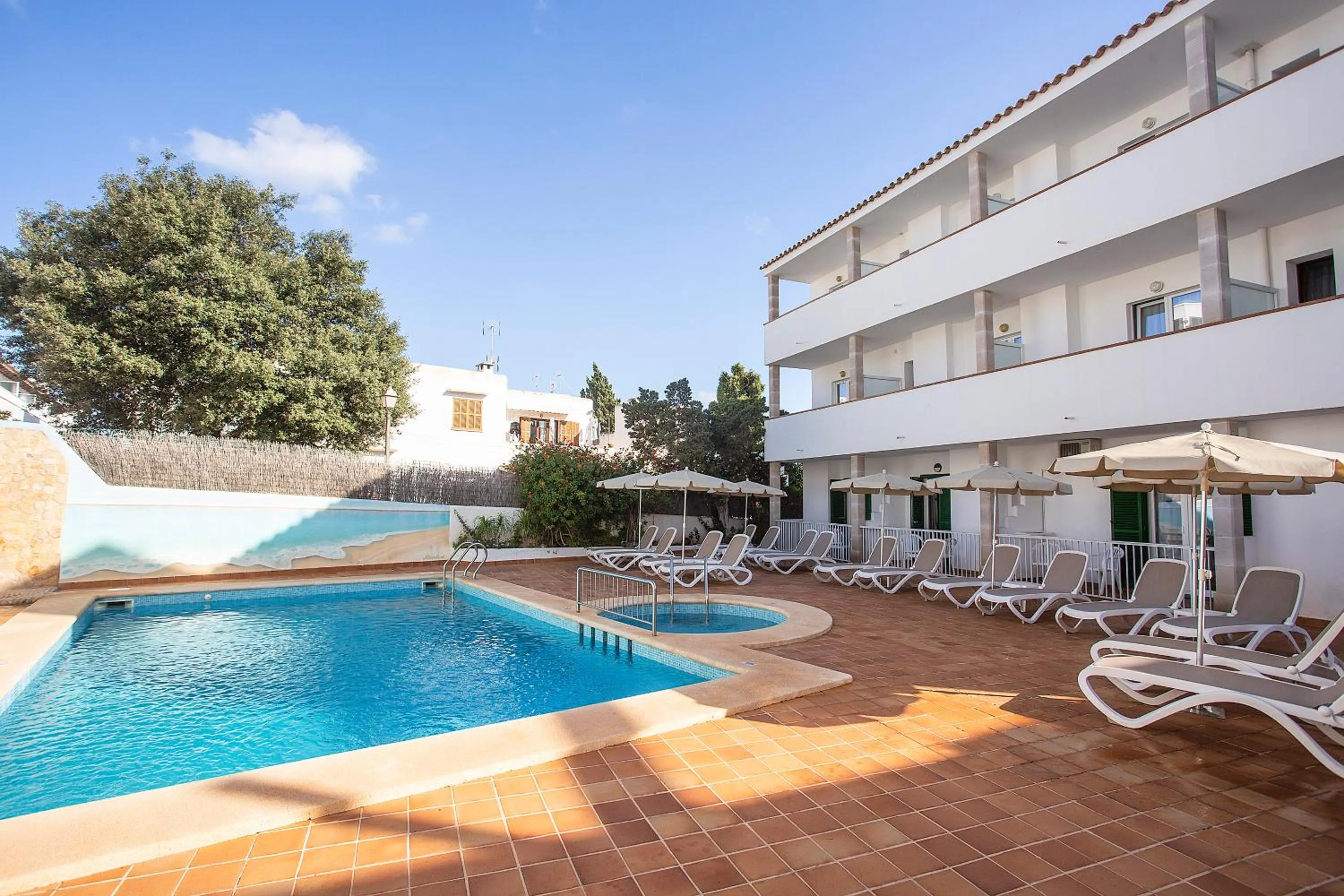 Patio in Hotel Ses Puntetes